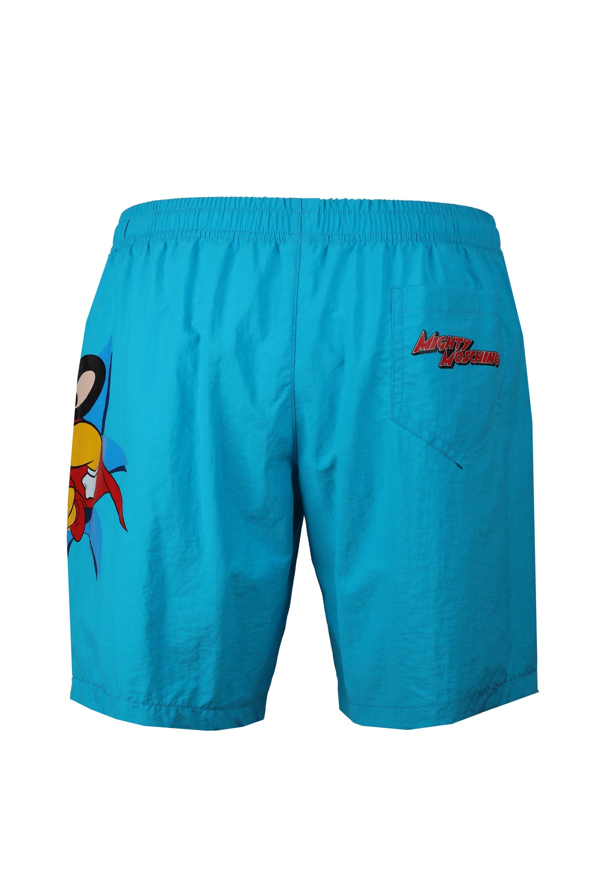 Light Sea Green Mighty Moschino Beach Shorts
