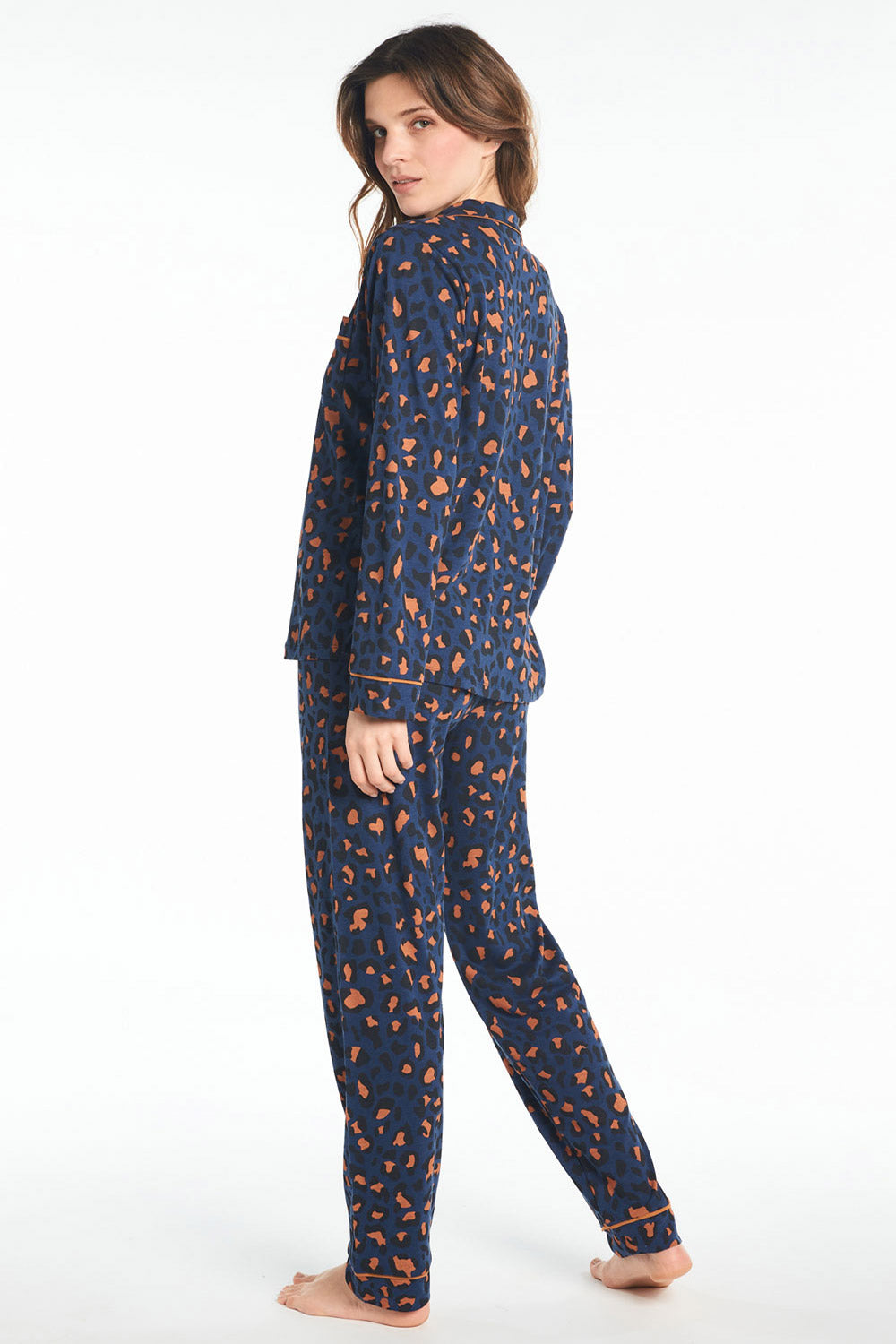 LEOPARD PAJAMA LONG