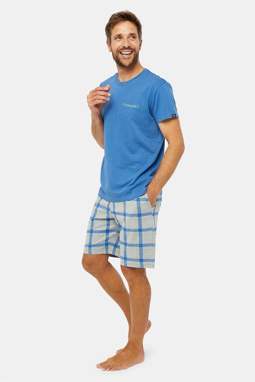 White Smoke ADDICT PAJAMA SHORT