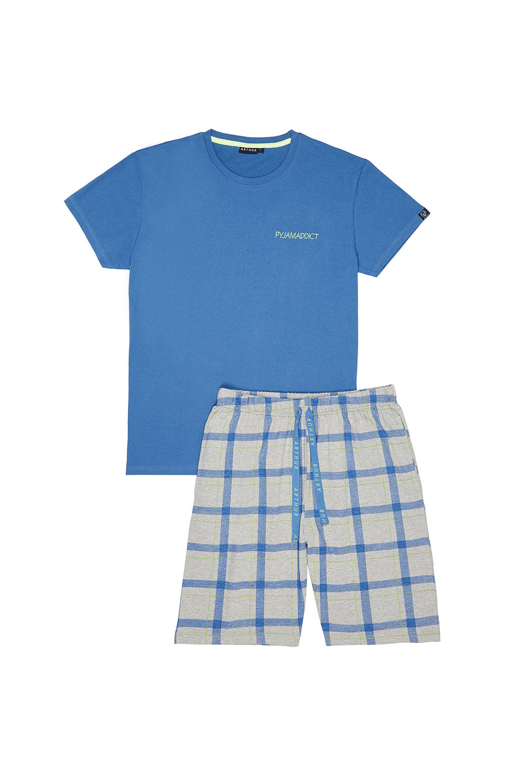 Steel Blue ADDICT PAJAMA SHORT