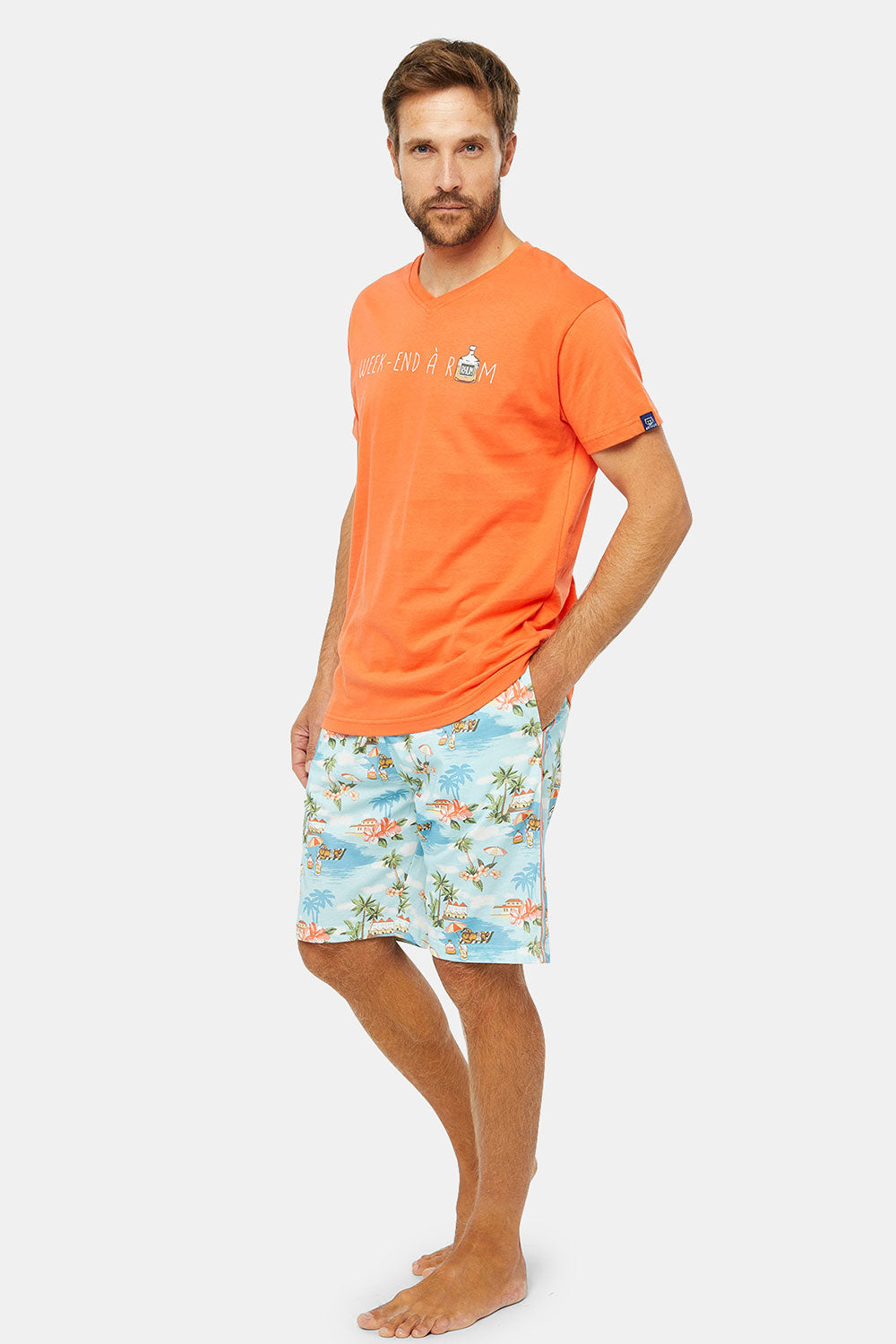 RHUM PAJAMA SHORT