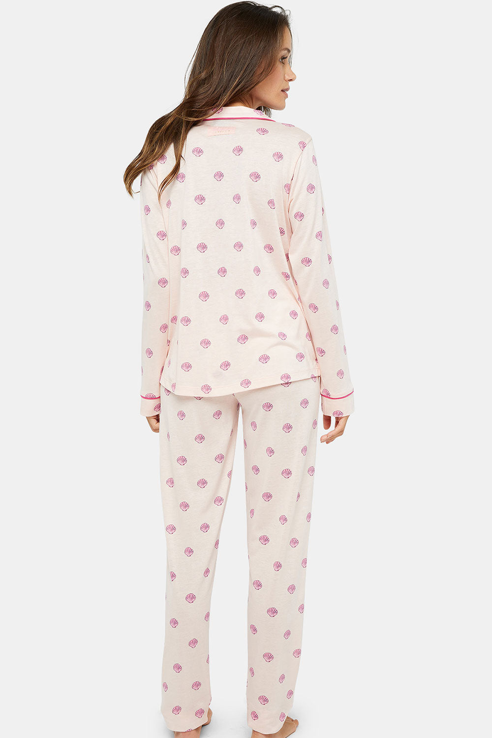 COQUILLAGE LONG BUTTONED PAJAMA