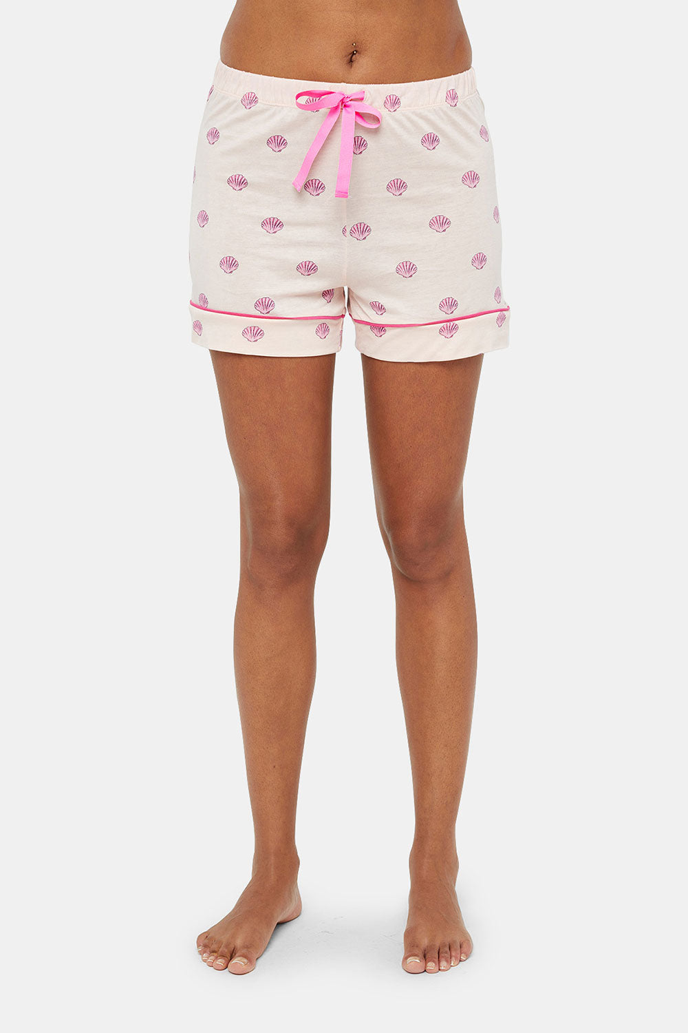 COQUILLAGE SHORTS BUTTONED PAJAMA