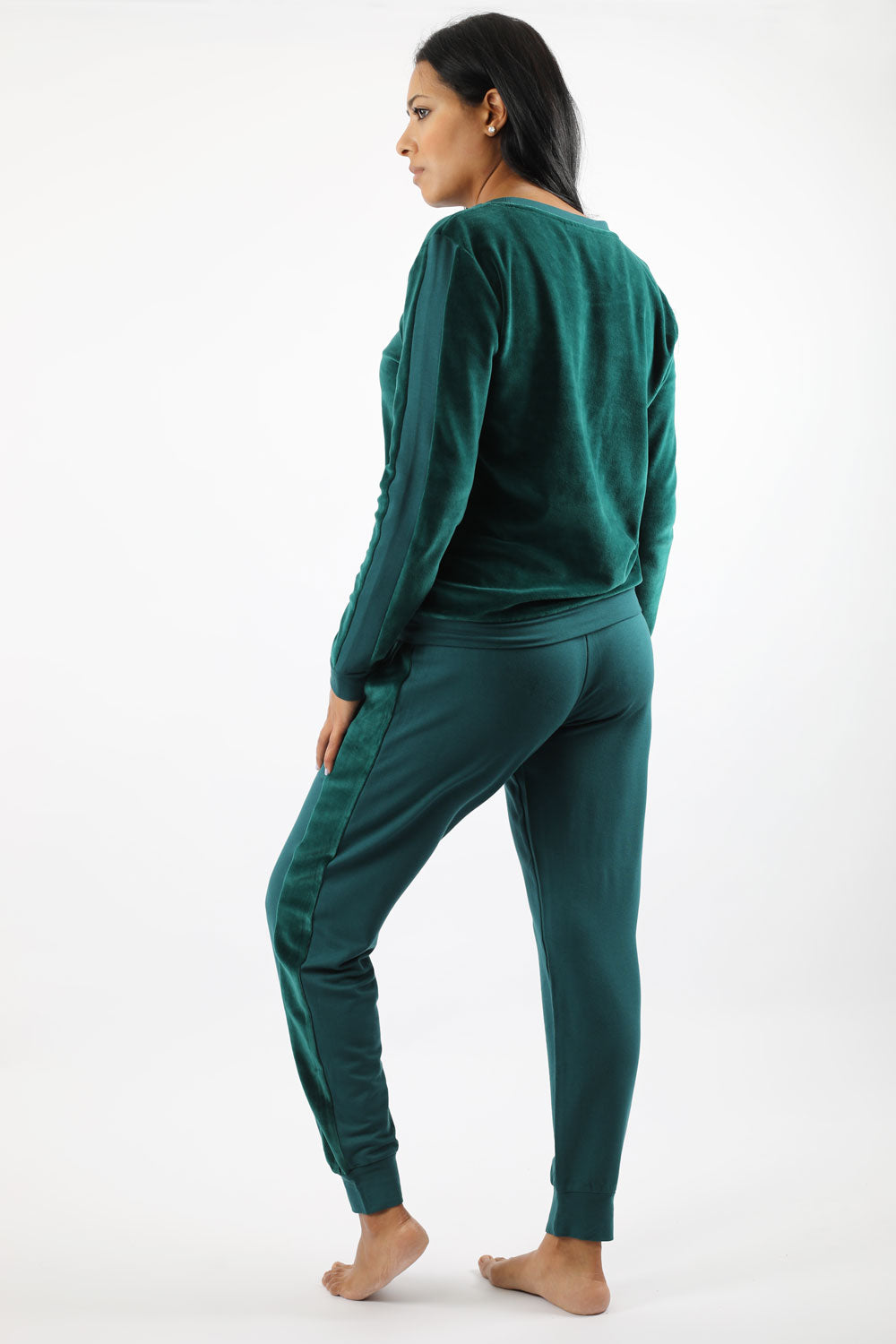 Signature Velour Lounge Pajama Set