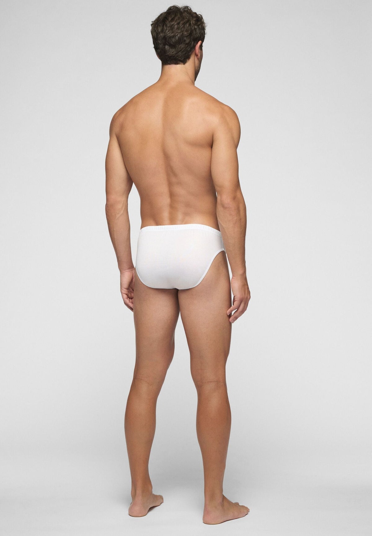CAGI Mini Brief 1208, Filo di Scozia Cotton, White