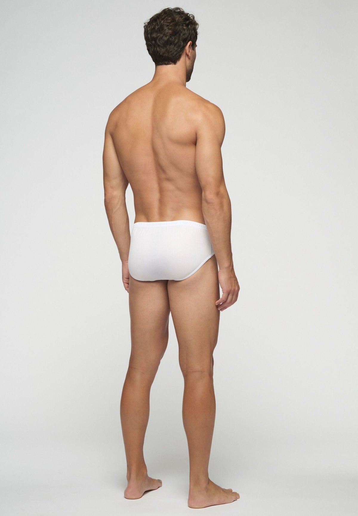 CAGI Mid Brief 1210, Filo di Scozia Cotton, White