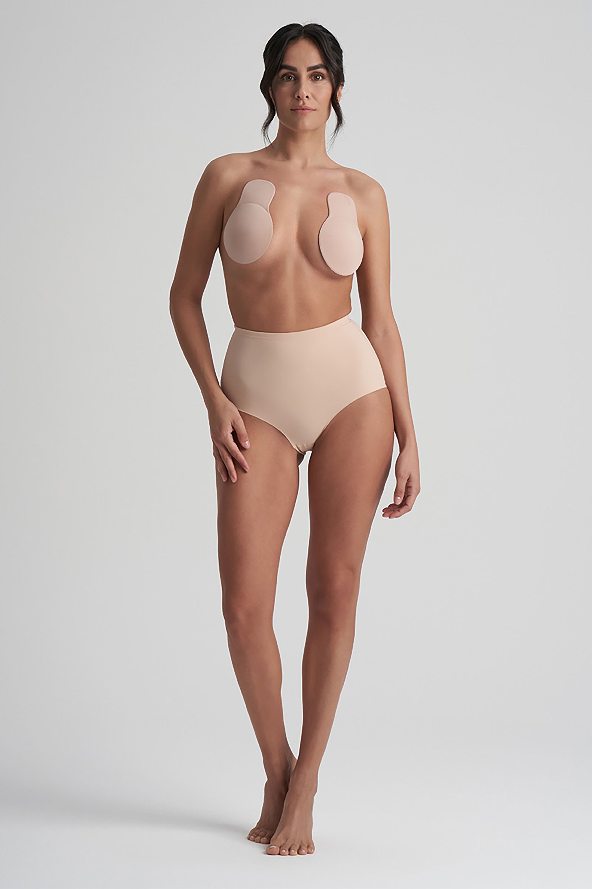 Light Gray BYE BRA Fabric PUll-Ups
