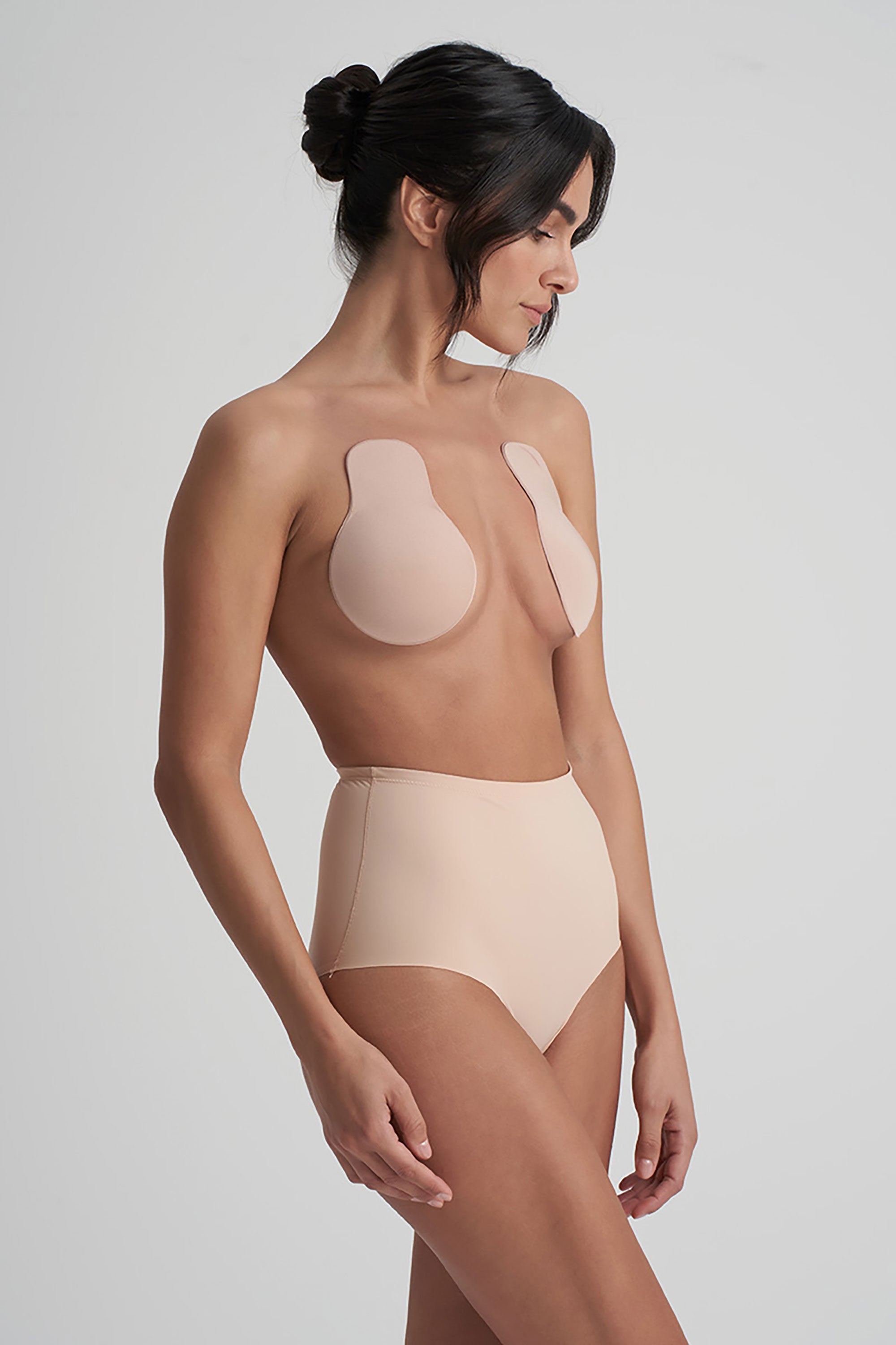 Light Gray BYE BRA Fabric PUll-Ups