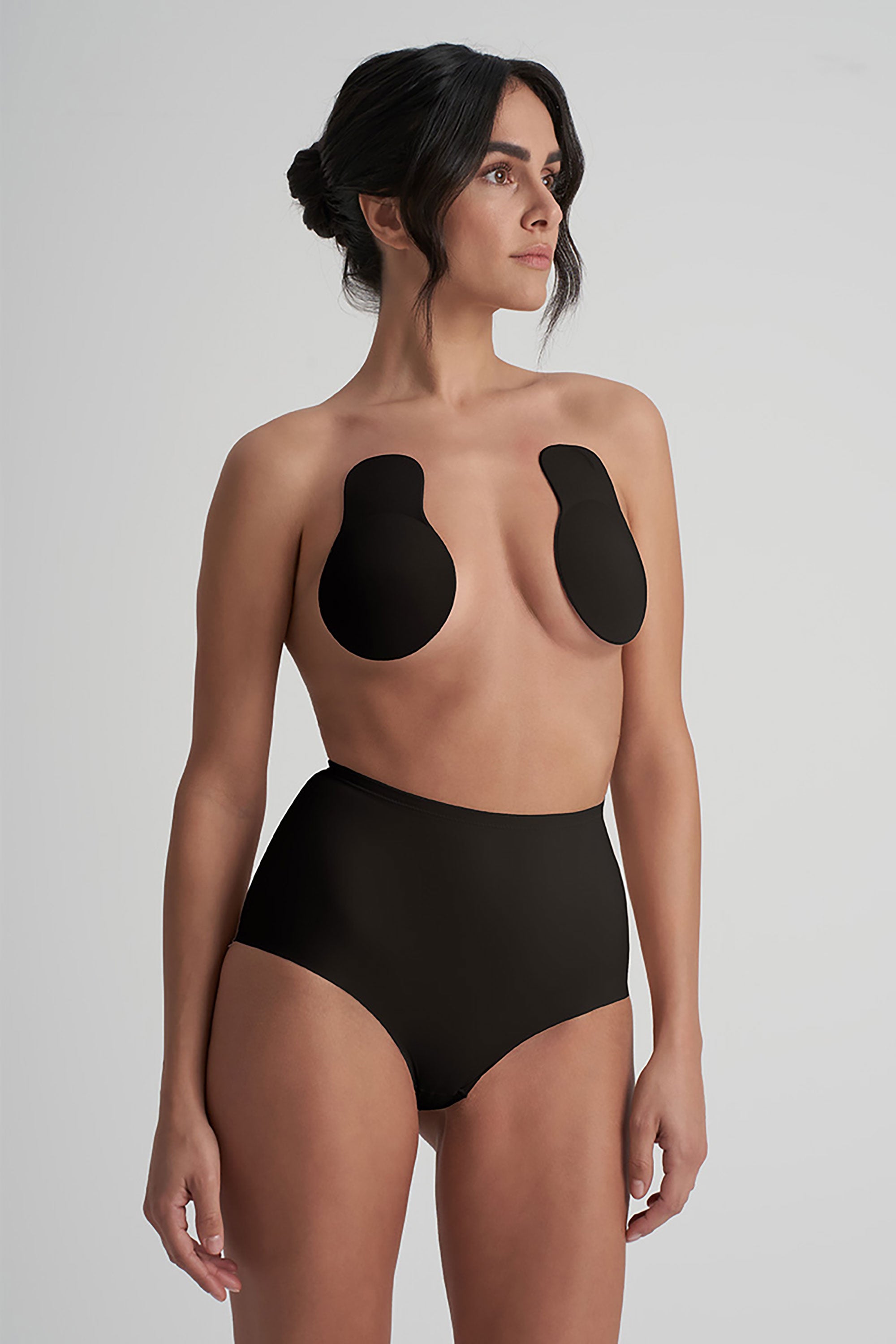 Gray BYE BRA Fabric PUll-Ups