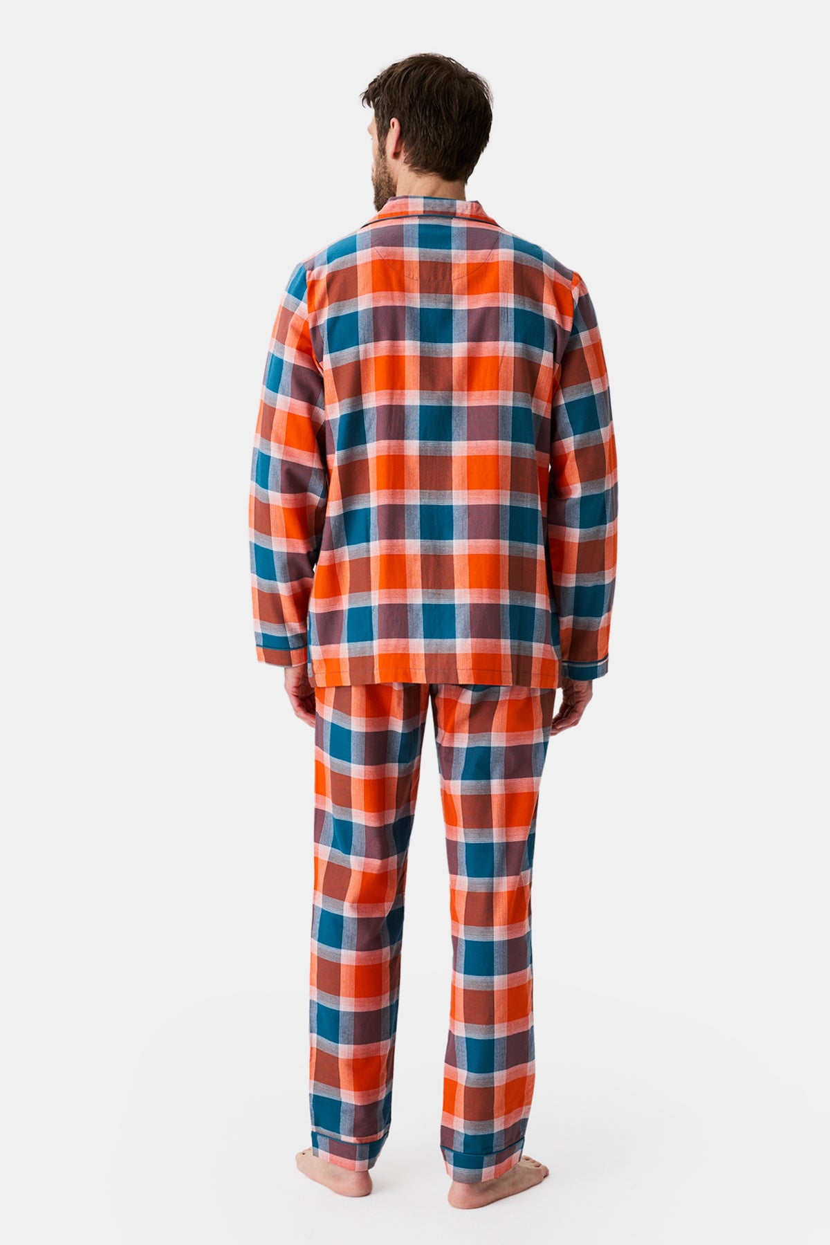 Men's Fred Buttoned Flannel Pyjama