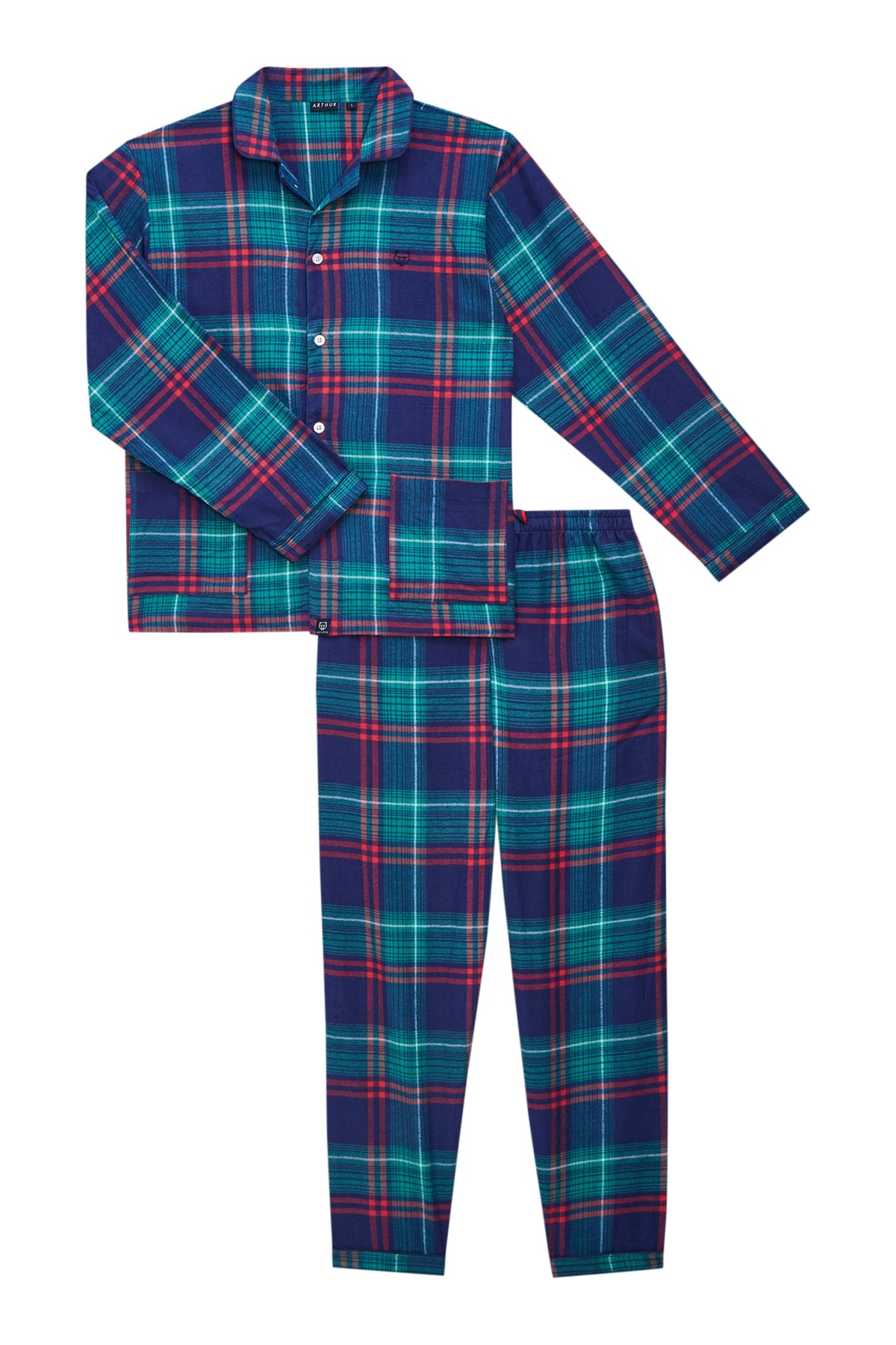 Men's Thomas Buttoned Flannel Pyjama