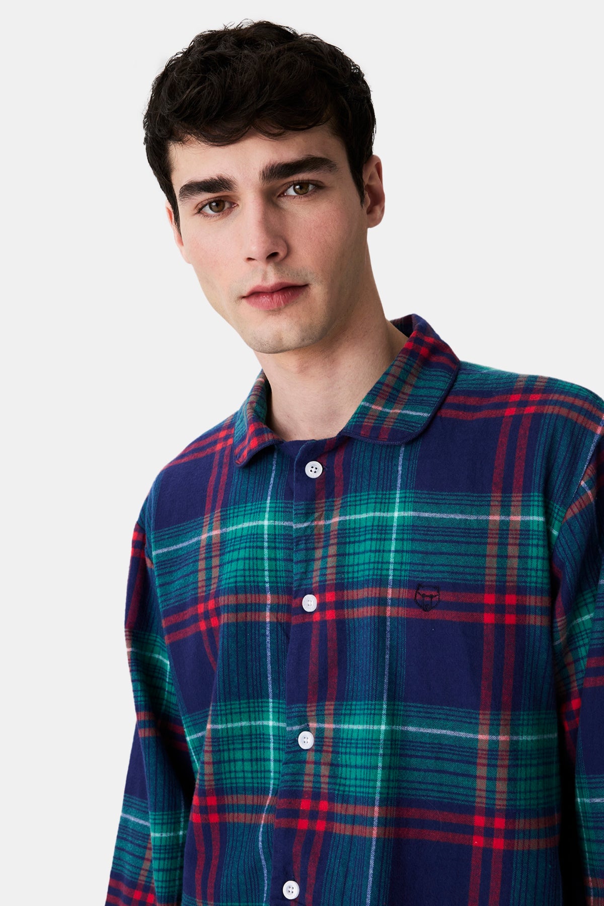 Men's Thomas Buttoned Flannel Pyjama