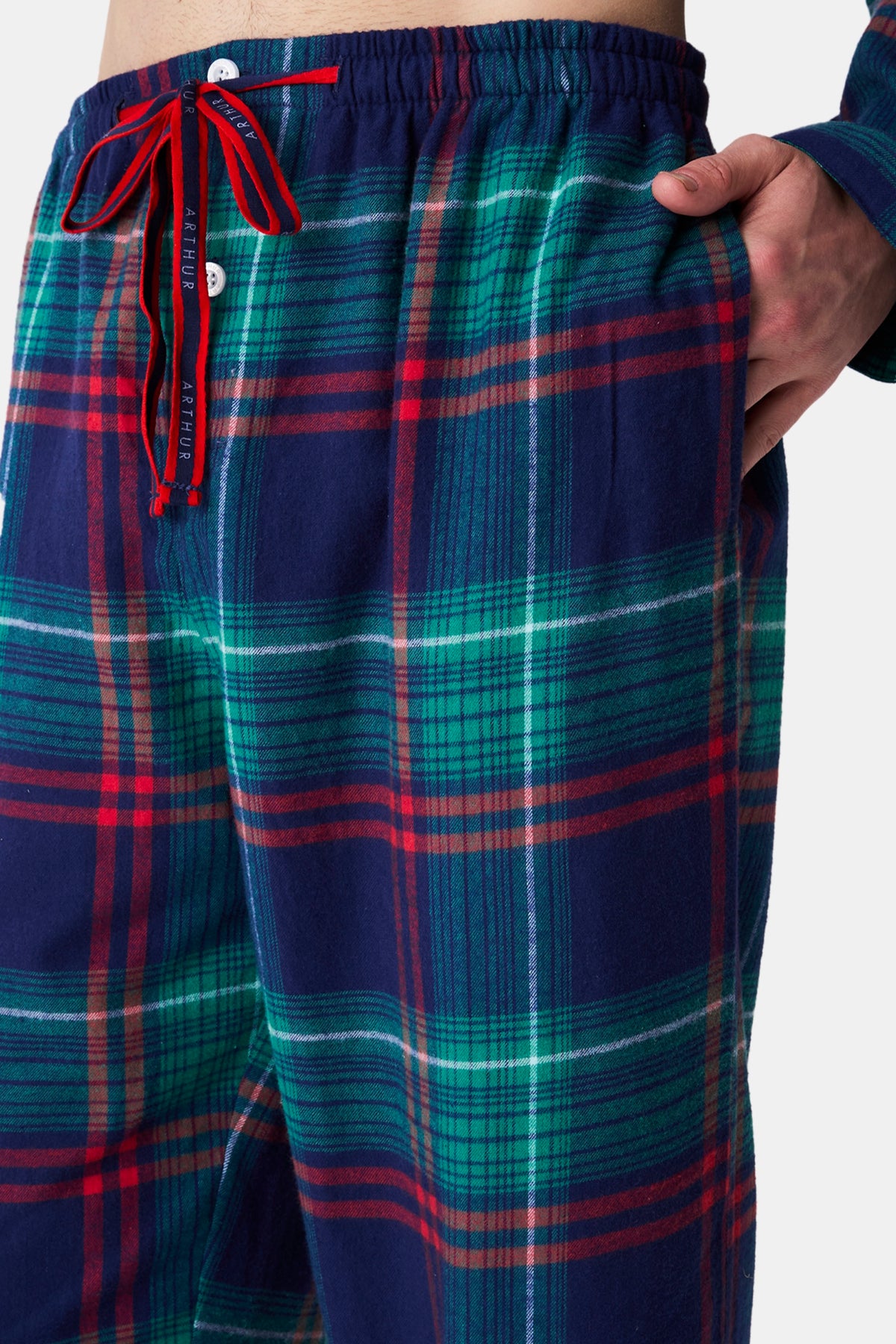 Men's Thomas Buttoned Flannel Pyjama