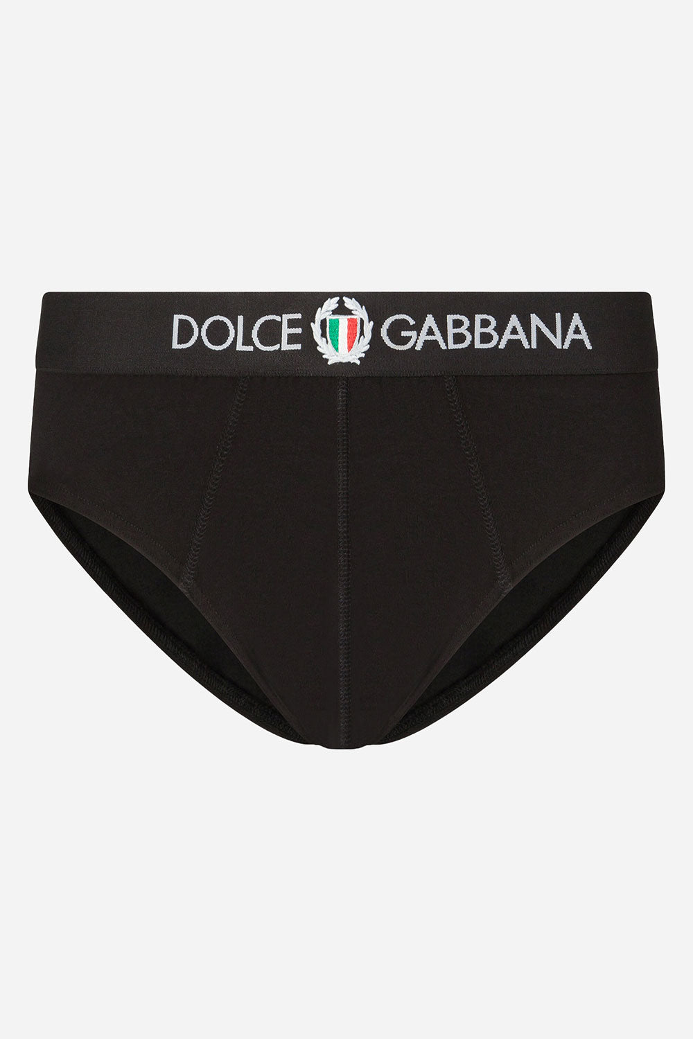 DOLCE & GABBANA LOGO EMBROIDERED BRIEF