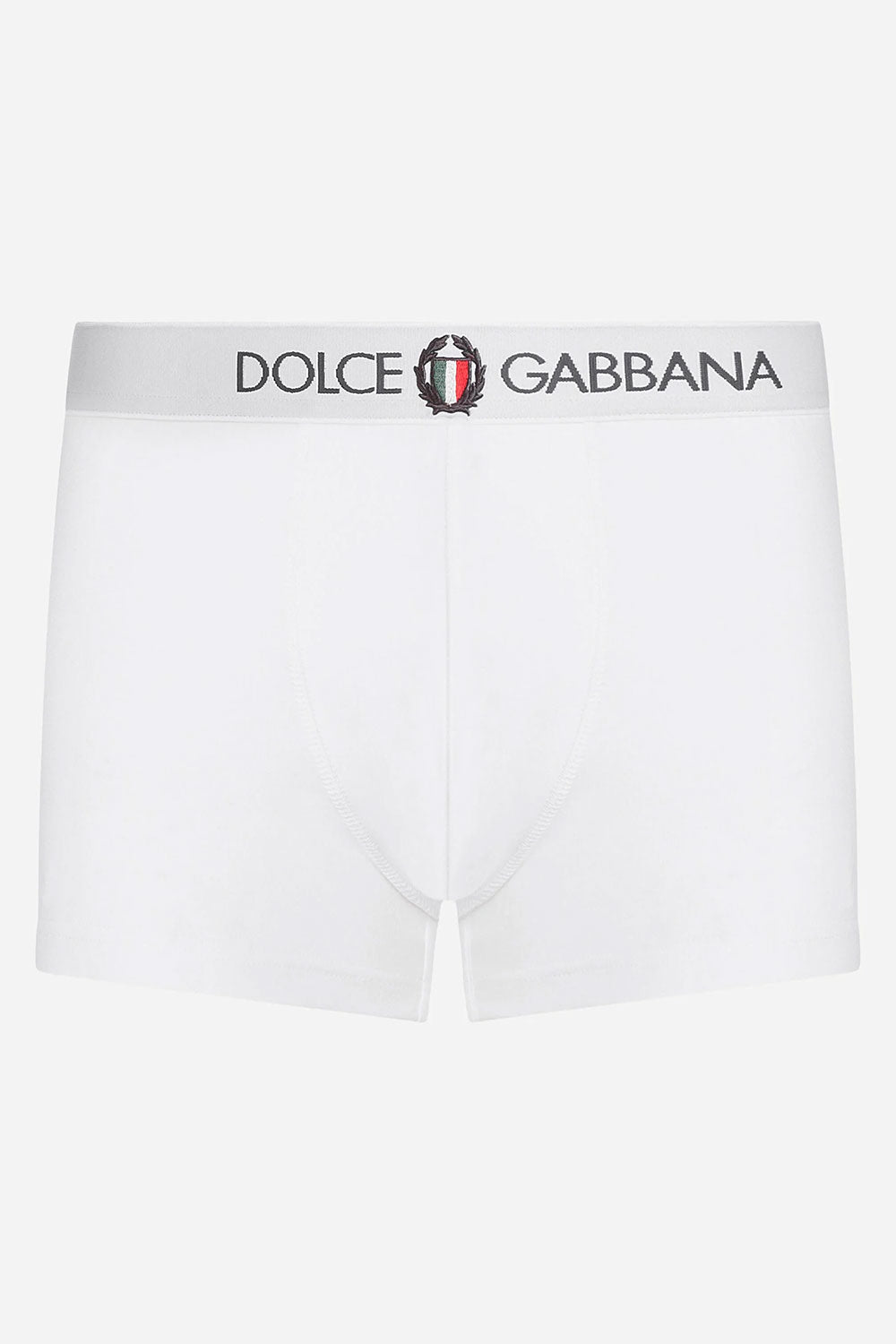 DOLCE & GABBANA LOGO EMBROIDERED BOXERS