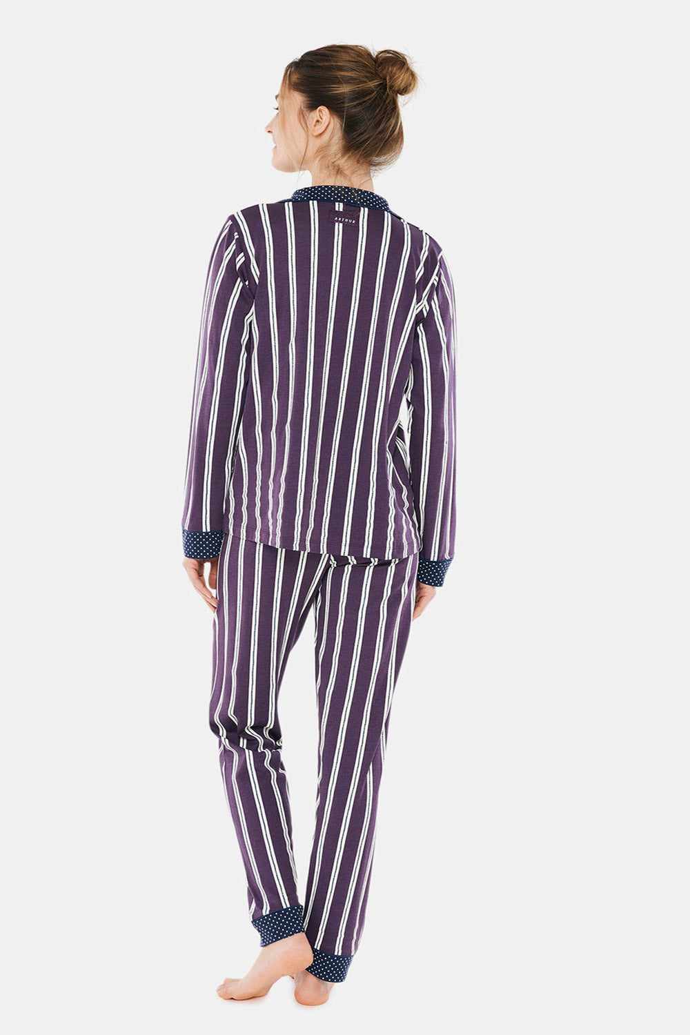 IRIS STRIPED BUTTONED PAJAMA