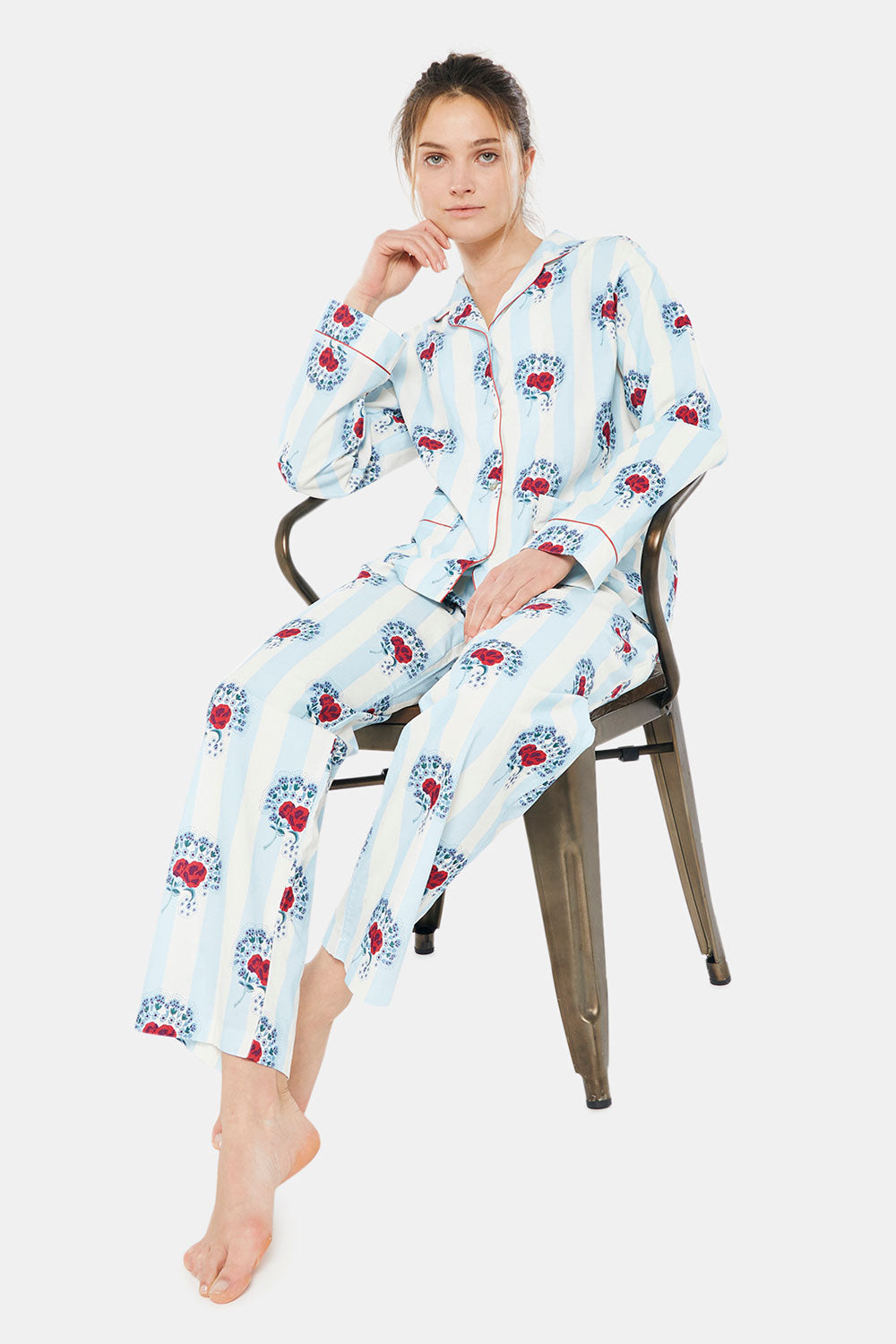 SUZANNE BUTTONED PAJAMA