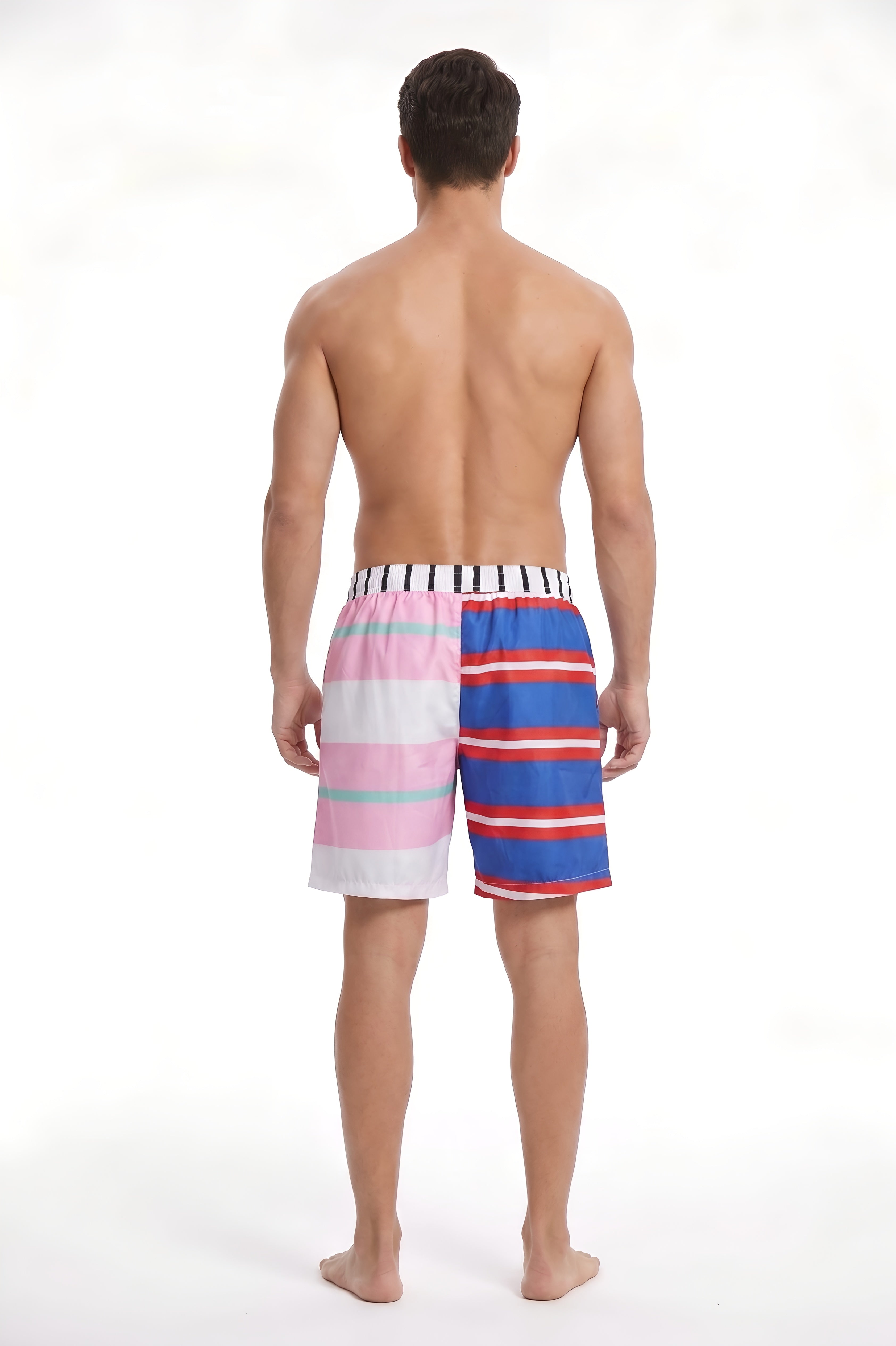 Moschino Striped Multicolor Shorts