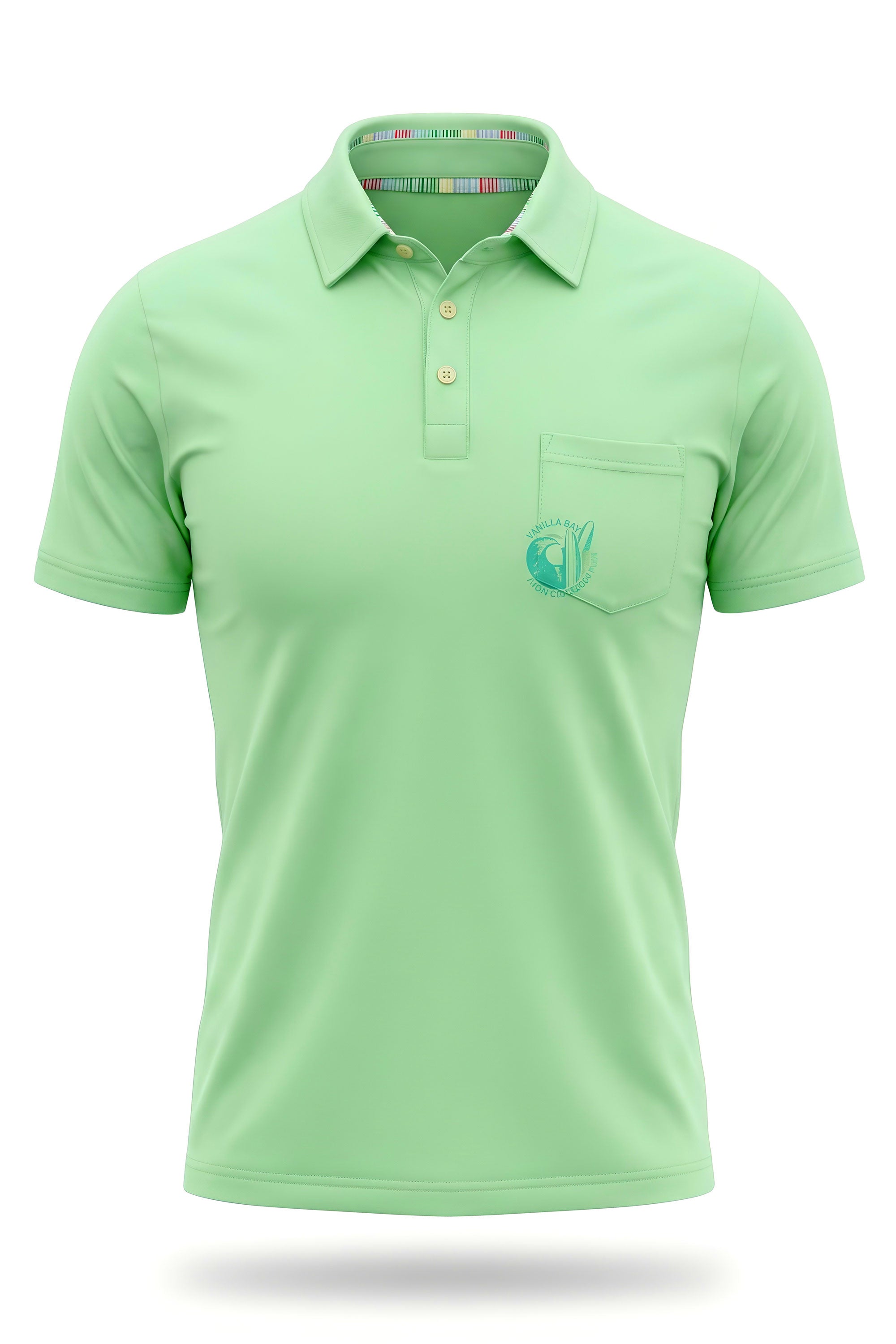 White Smoke Short Sleeve Polo Shirt