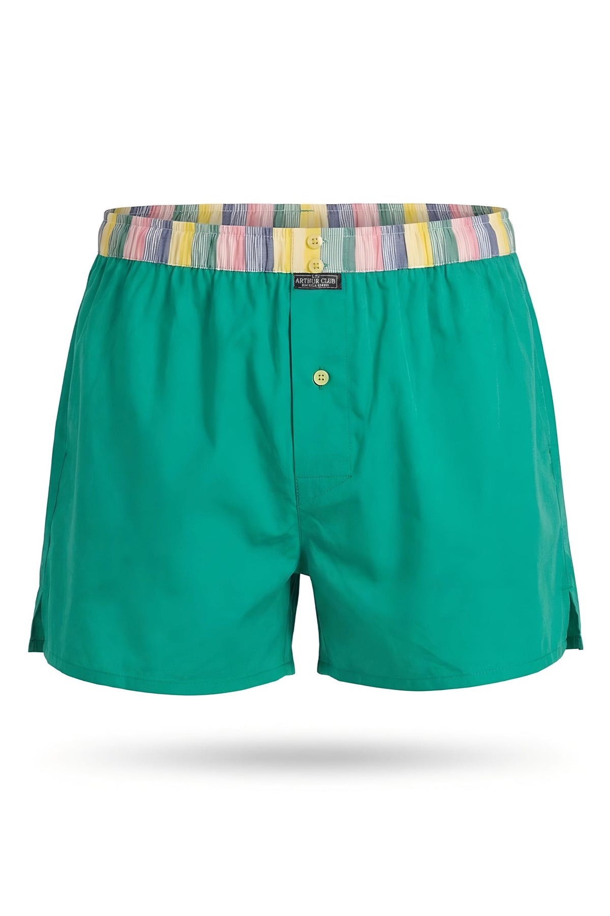 Green Cotton Boxer