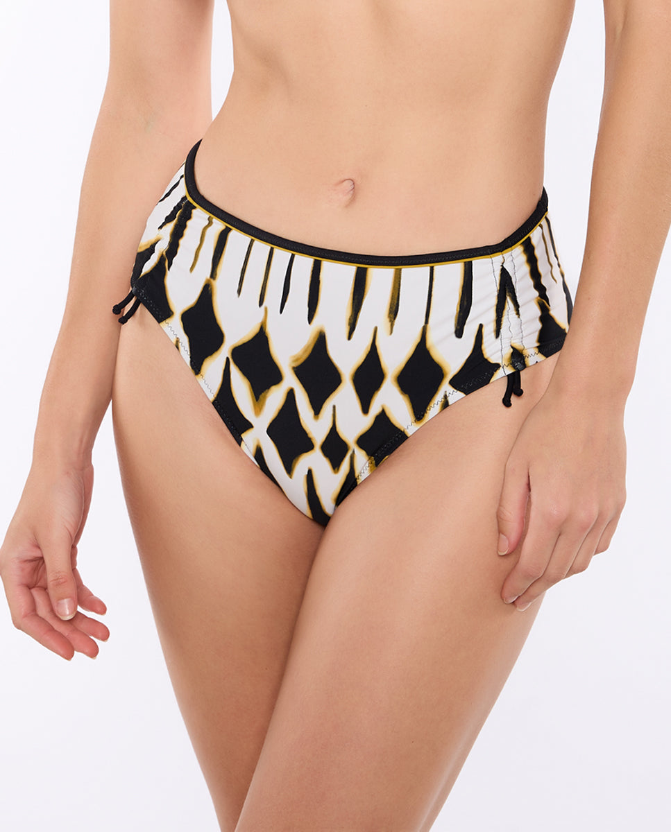 Meli Striped Bikini Set – C Cup Support