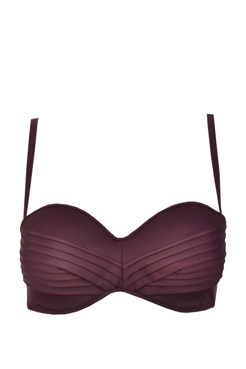 Olaya Strapless Draped Bikini