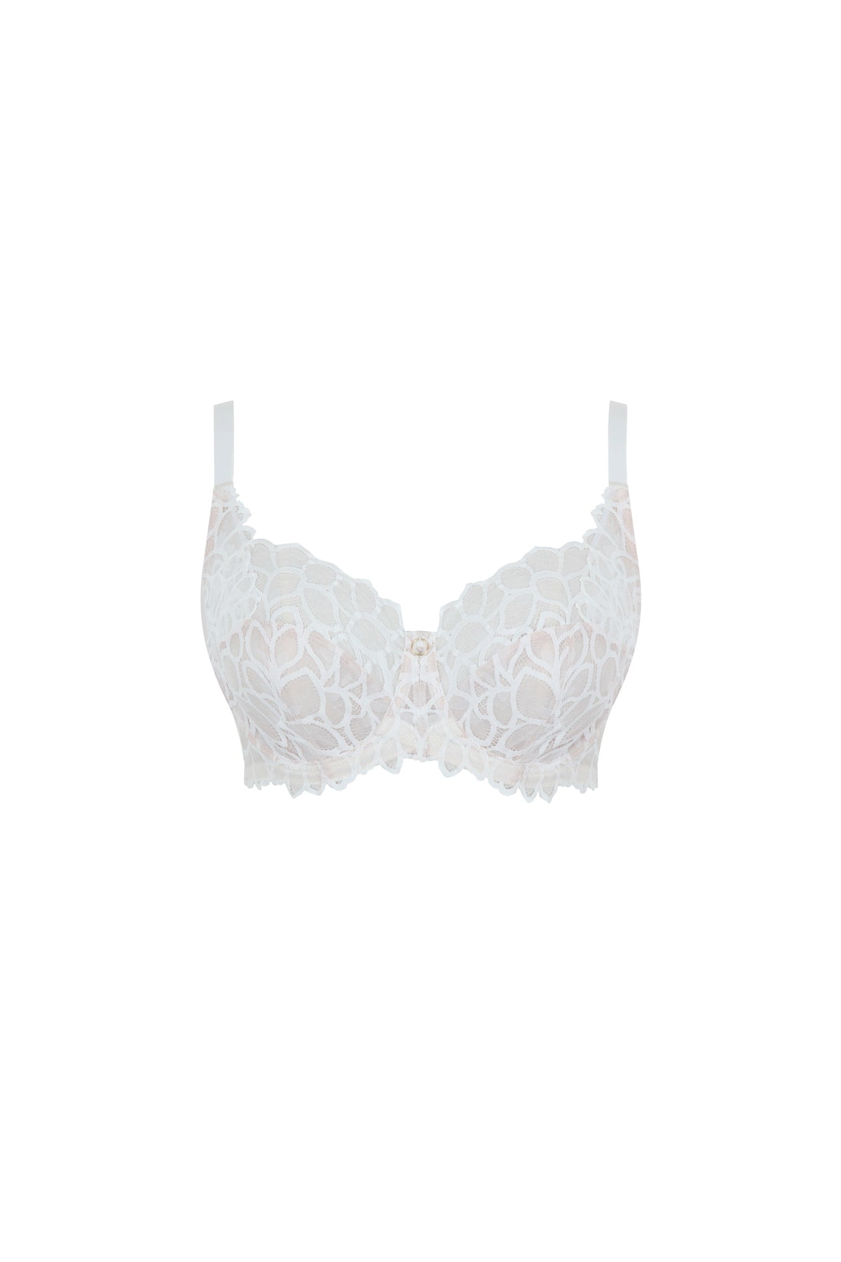 White Smoke Allure Full Cup Bra