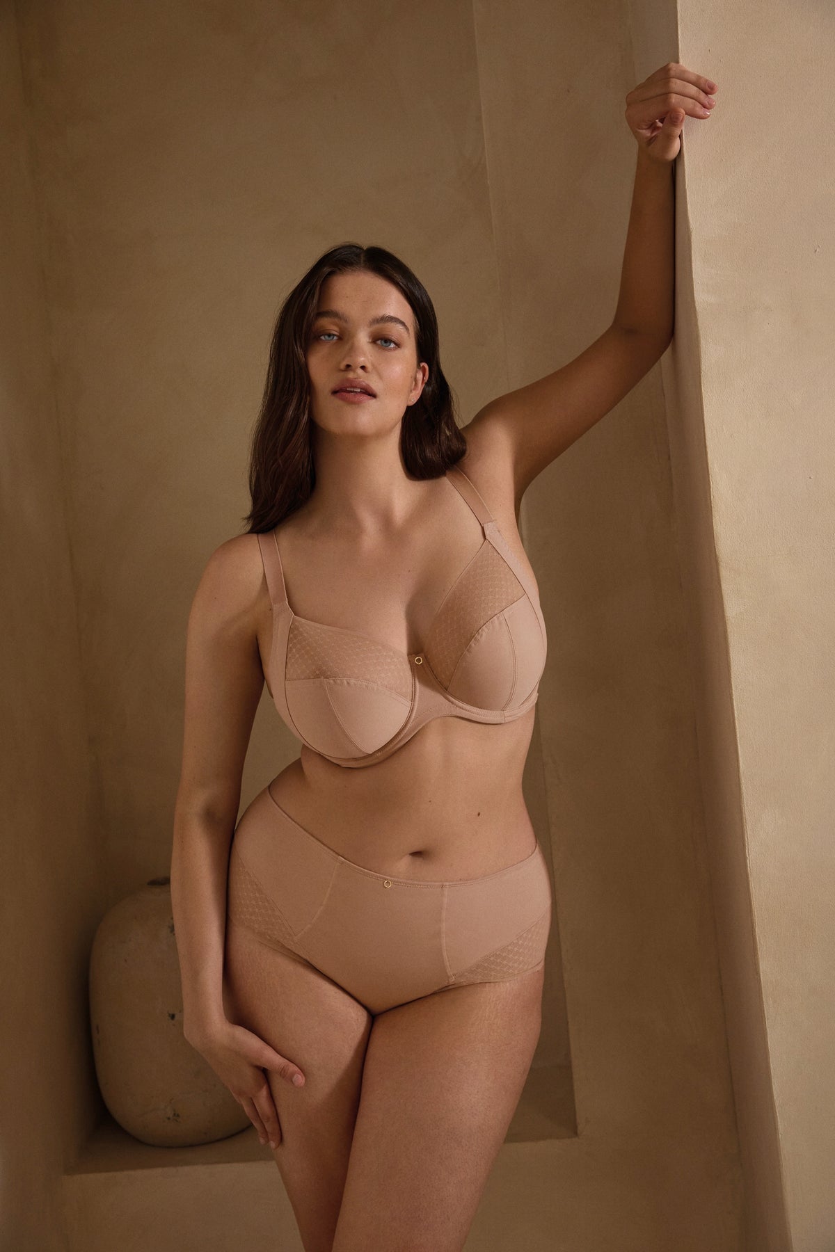 Dark Olive Green Bliss Full Cup Bra, Hazel