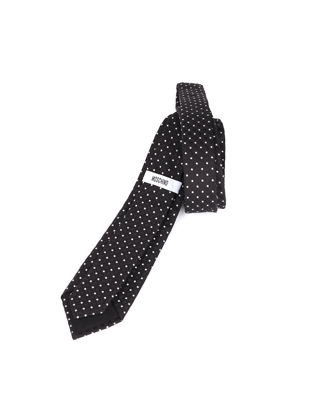 POLKA DOTS JAQUARD NECKTIE