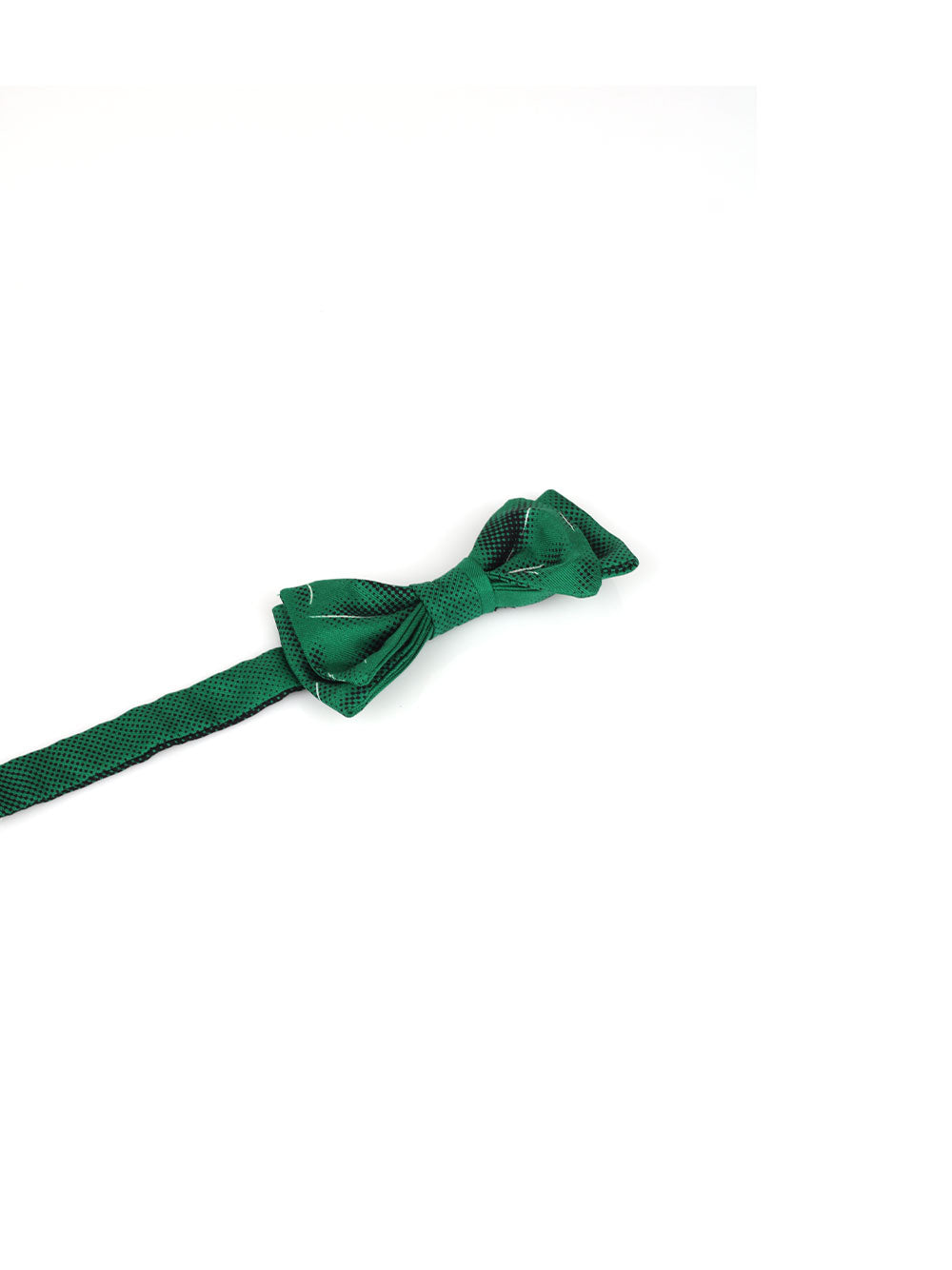 ABSTRACT GREEN BOW TIE