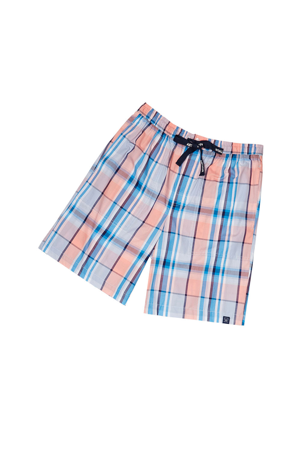 Gray STRAWBERRY CHECKED SHORTS