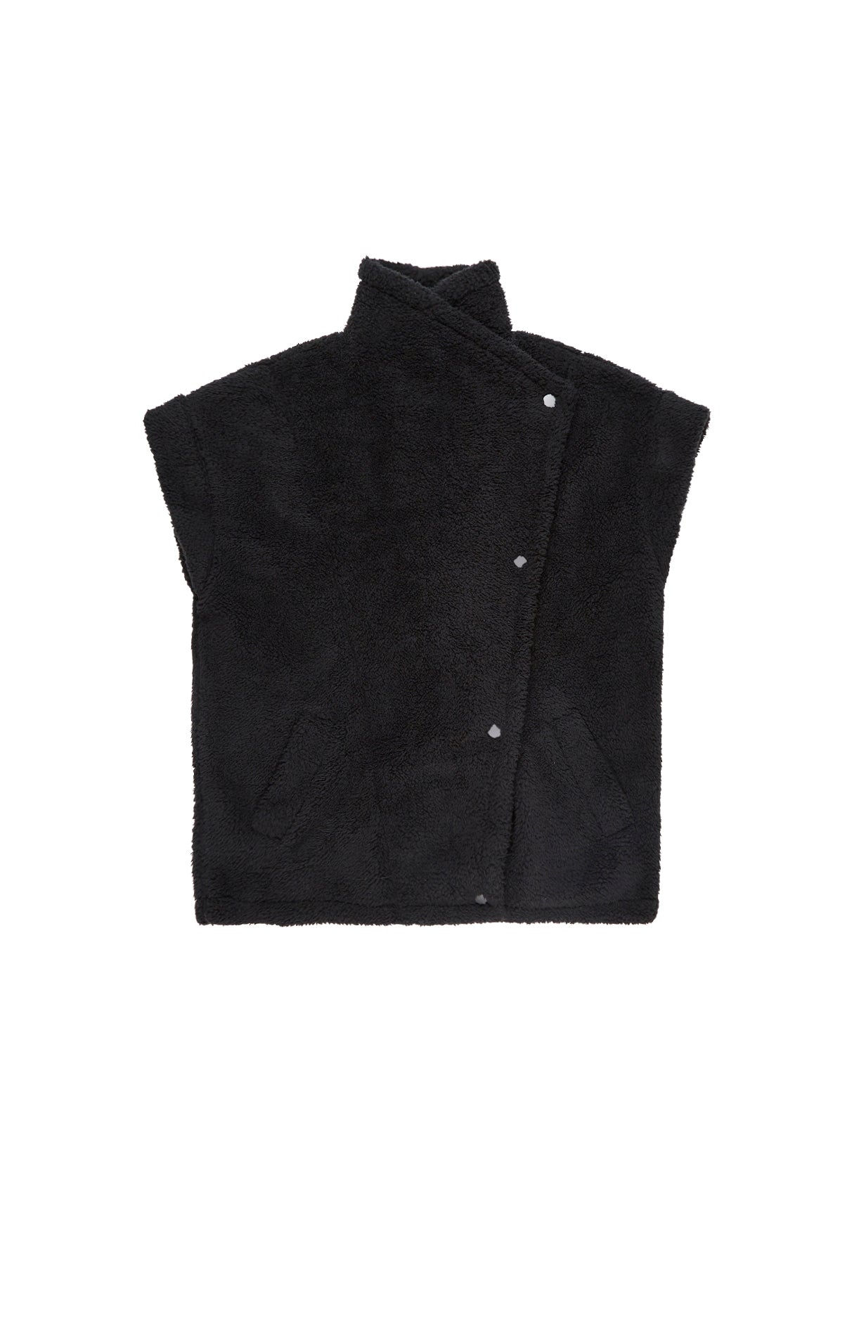 SLEEVELESS FLEECE VEST