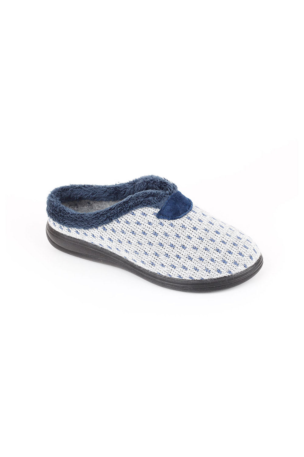 FLEXIA WOOL AND FAUX FUR CLOG