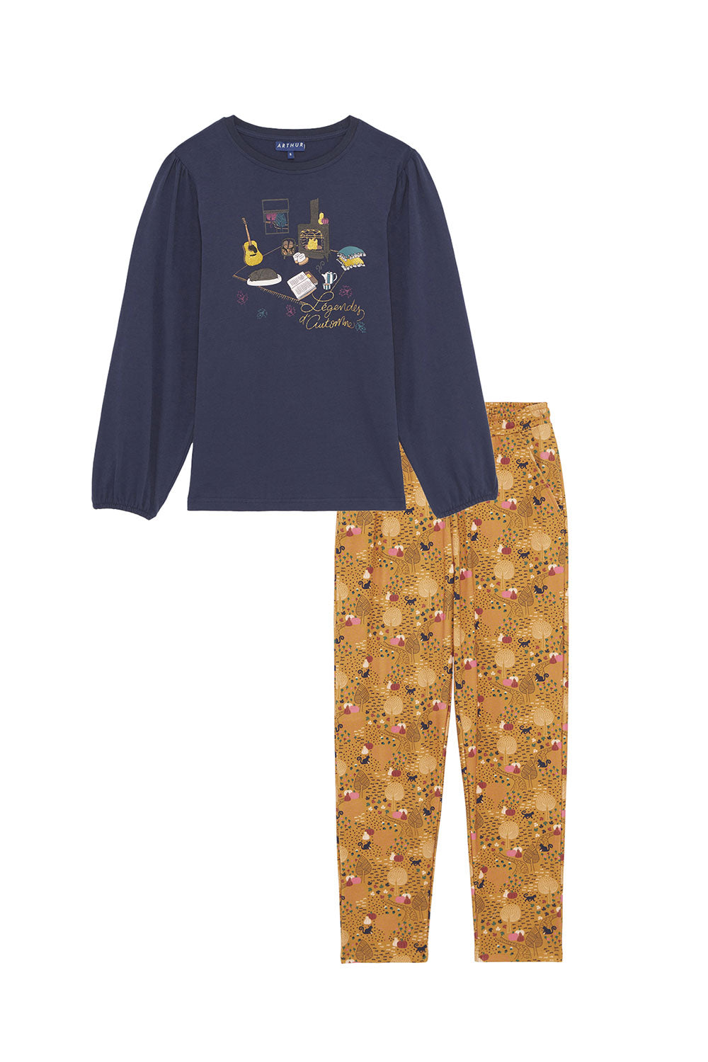 Pumpkin Pajama Set