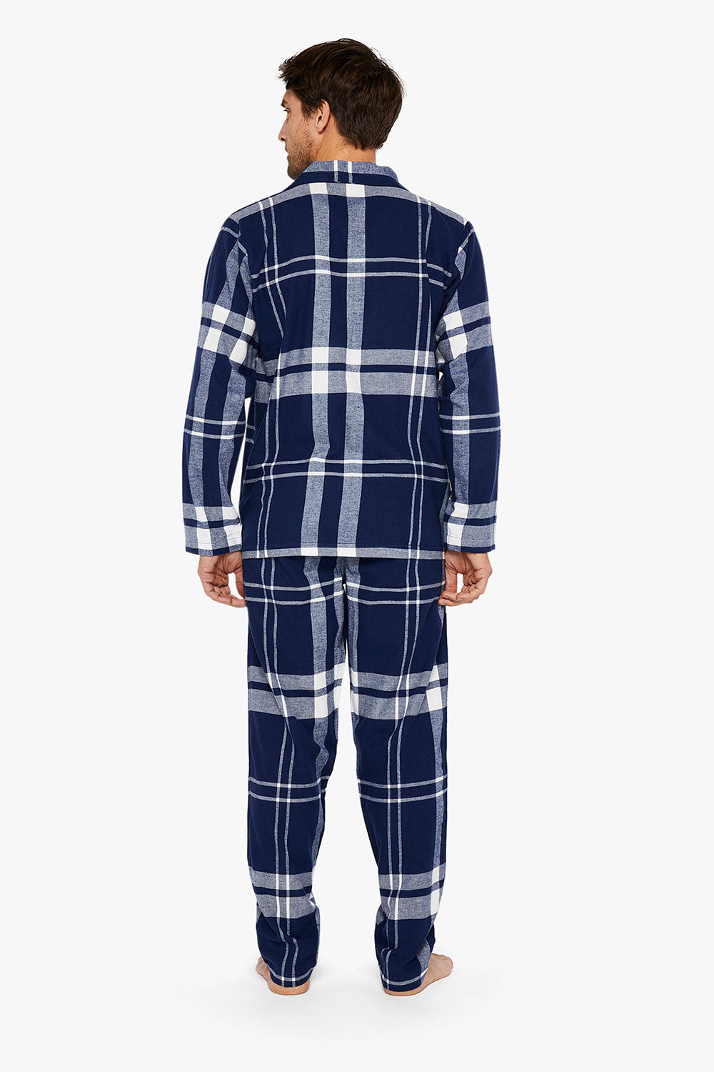 Big Tiles Buttoned Pajama Set