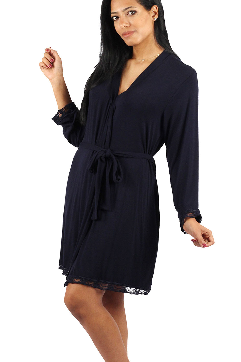 PLAIN WRAP ROBE