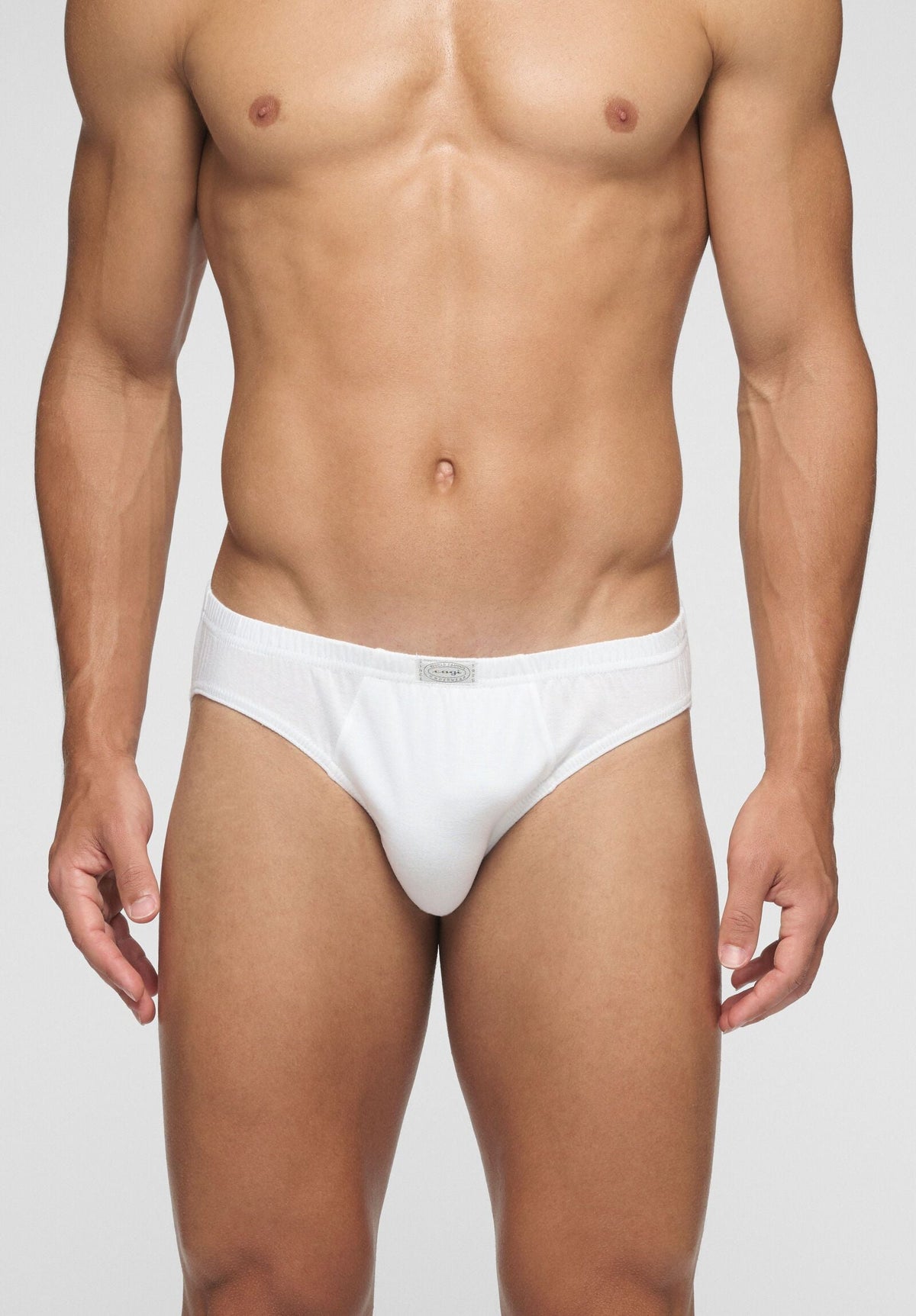 CAGI Mini Brief 1244, Total Cotton, White