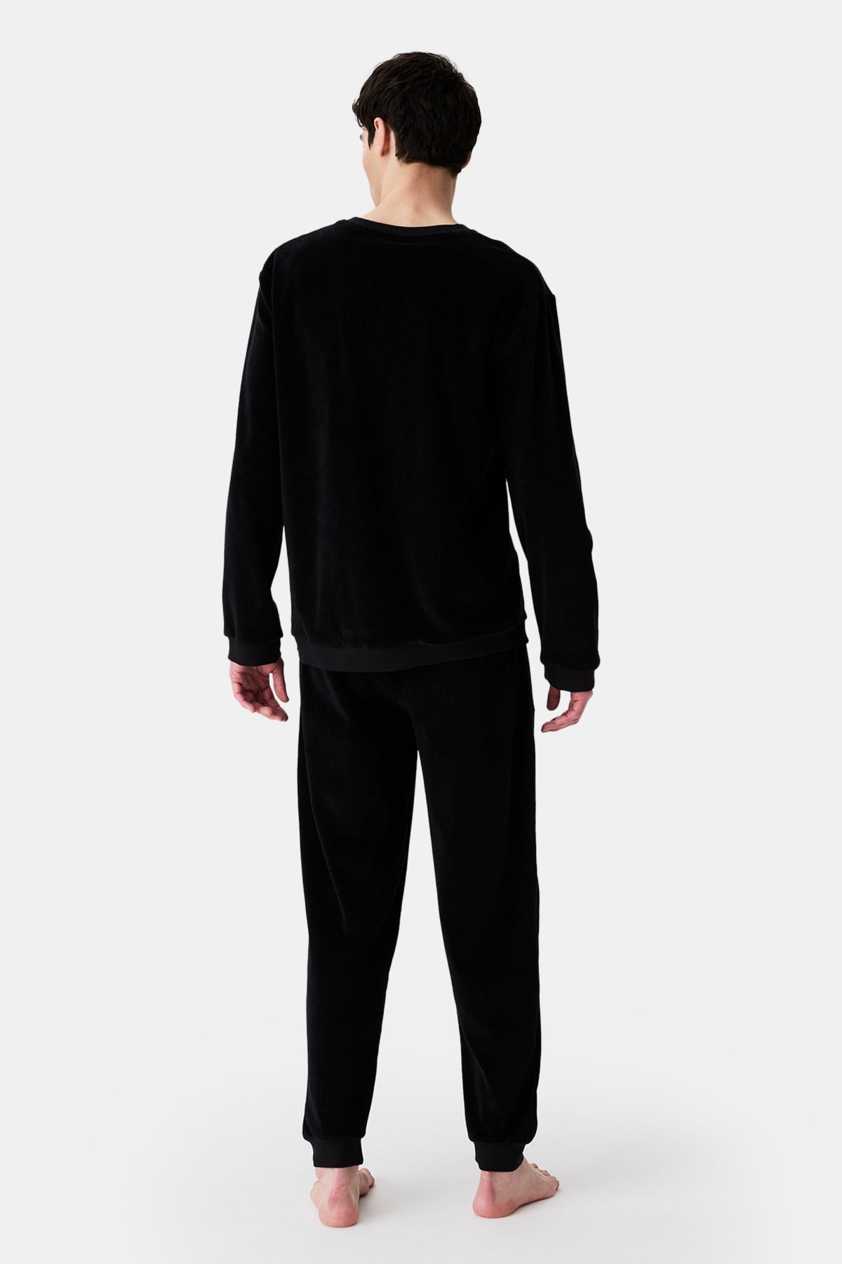 Men's Tenor Black Velvet Pyjama