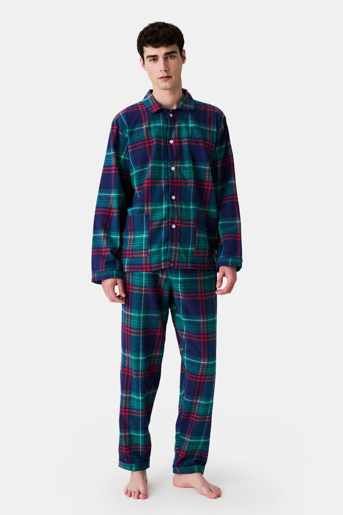 Men's Thomas Buttoned Flannel Pyjama