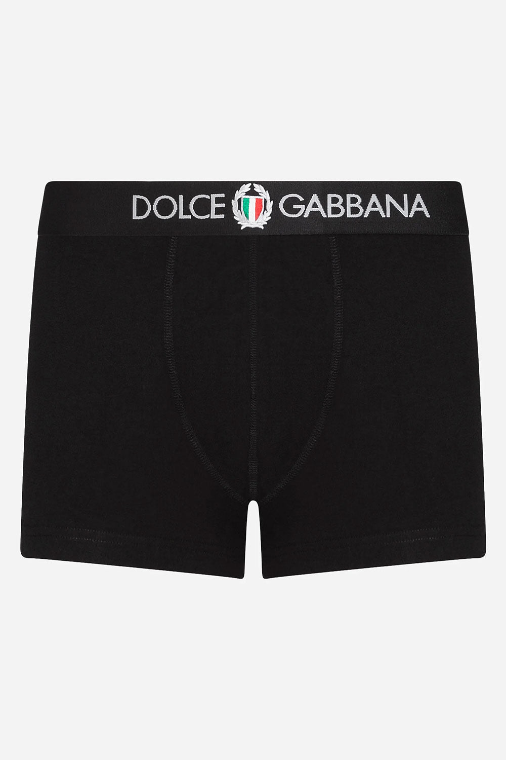 DOLCE & GABBANA LOGO EMBROIDERED BOXERS