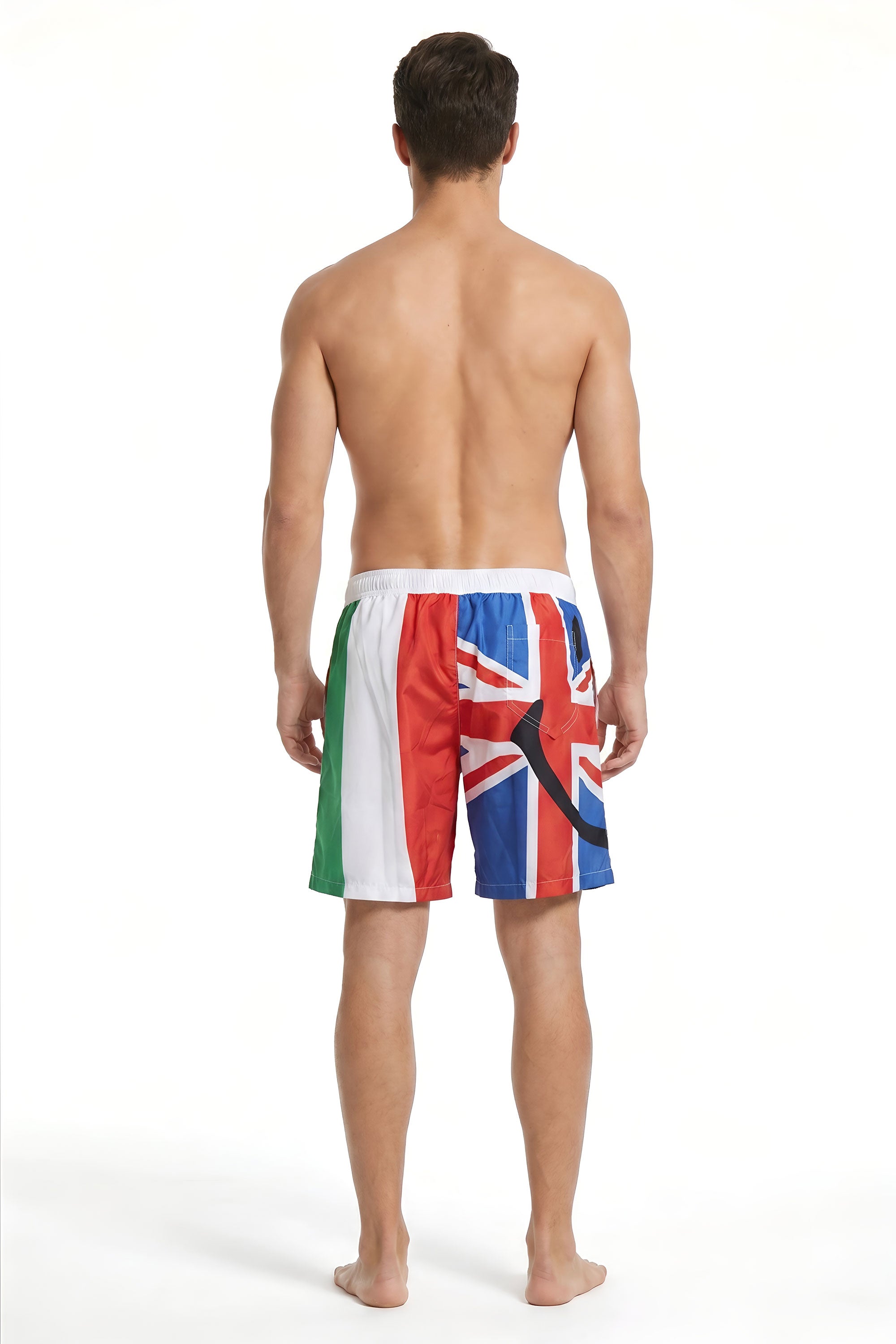 Moschino Smily Multicolor Bermuda Shorts