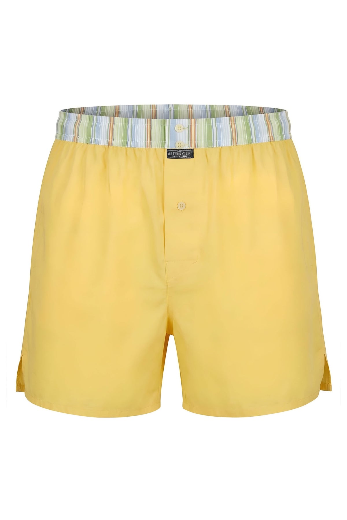 Yellow Cotton Boxer