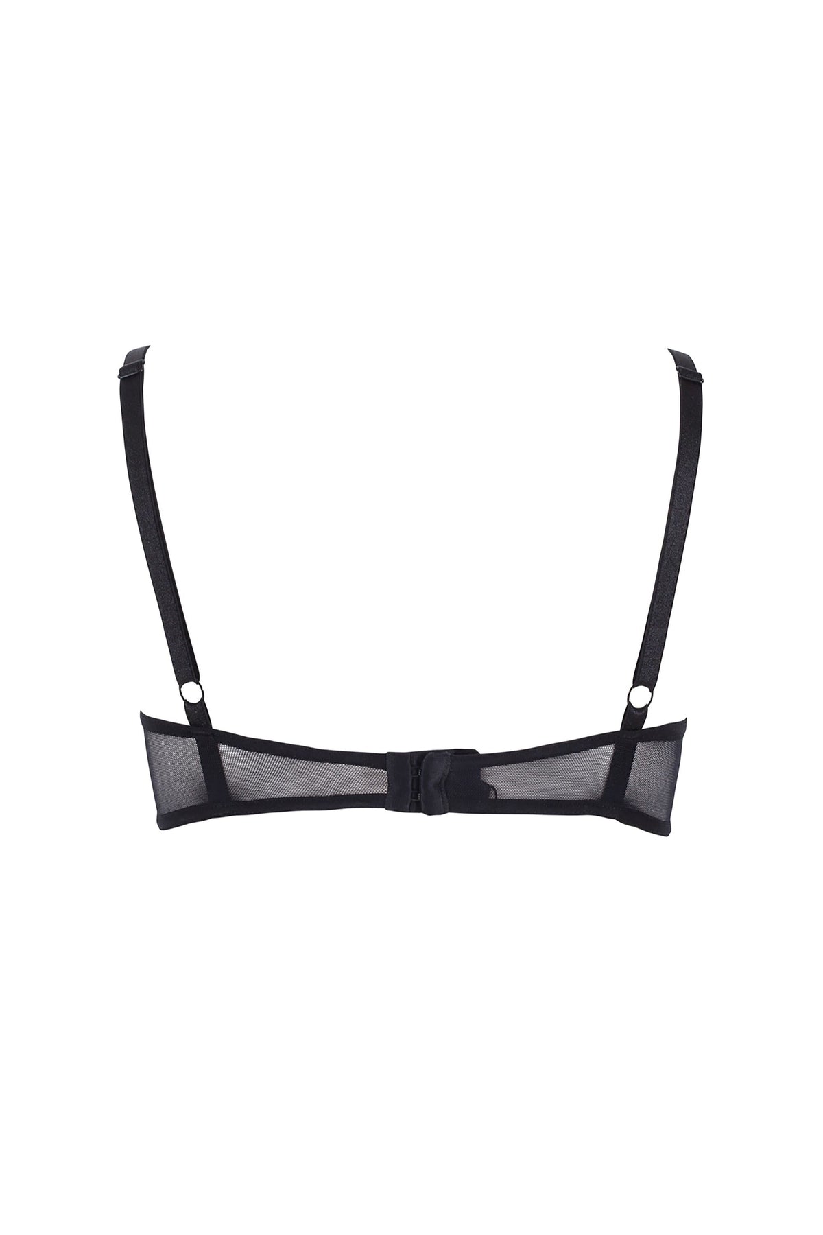 White Smoke Emilia Strappy Bra and Thong Set