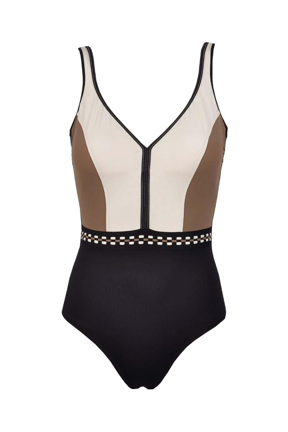 Fiama Color Block One-piece Swimsuit