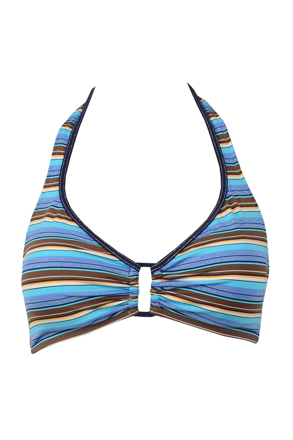 Lei Striped Bikini Set