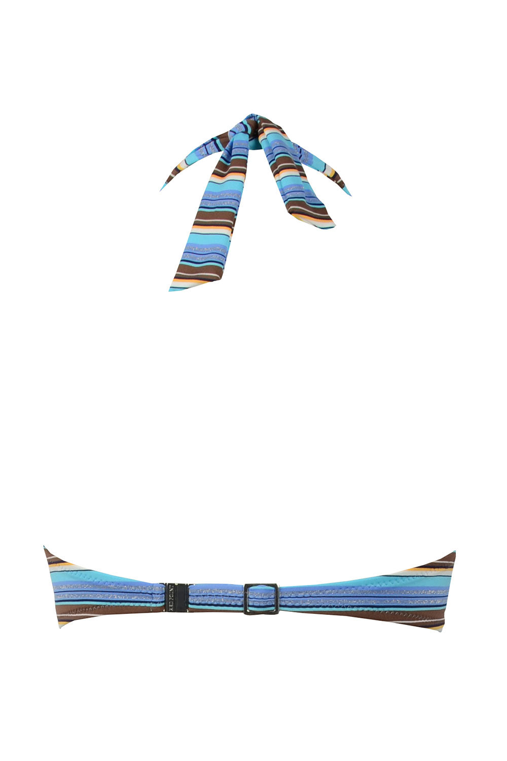 Lei Striped Bikini Set