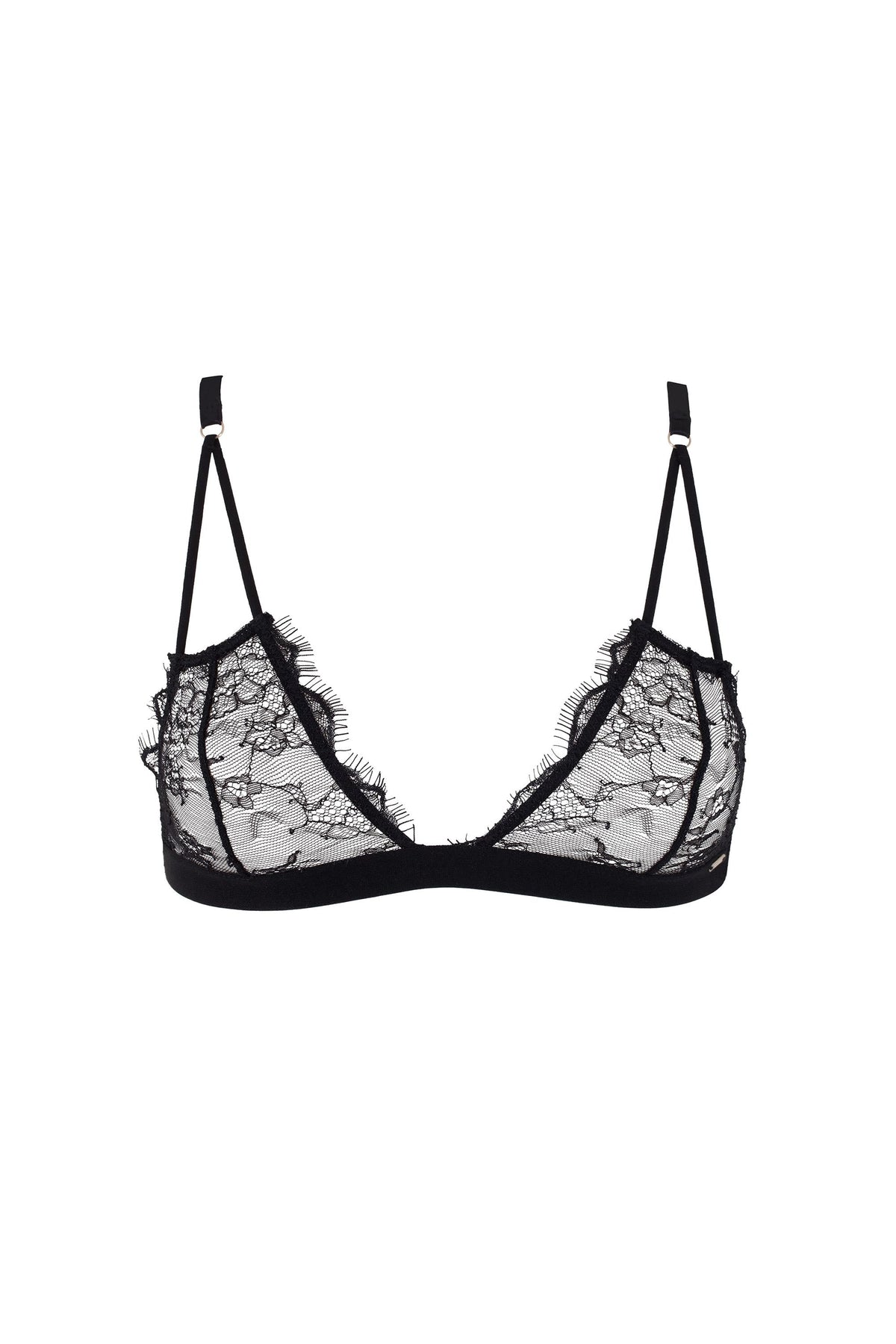 White Smoke Lyra Eyelash Lace Bra and Thong Set