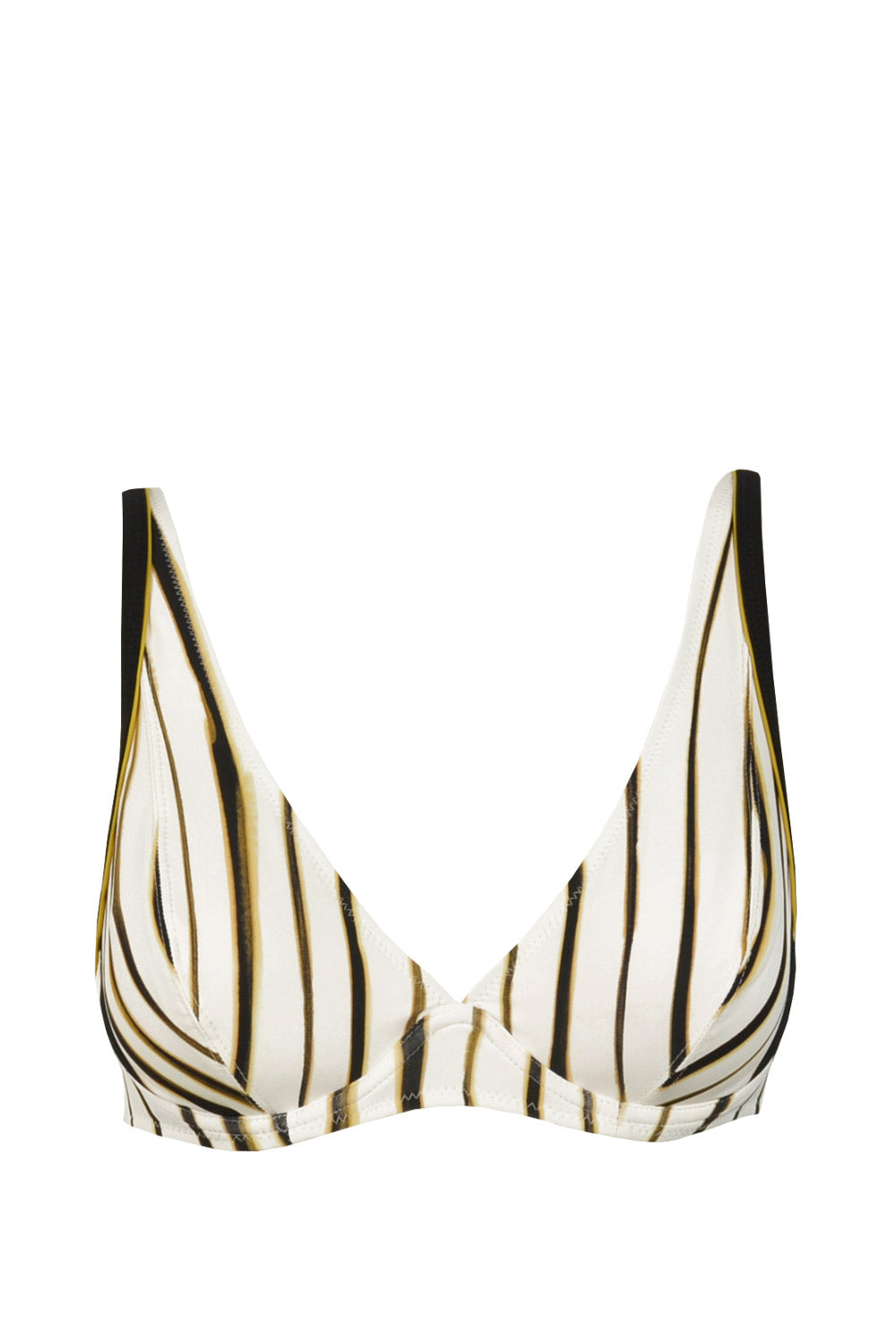 Meli Striped Bikini Set – C Cup Support