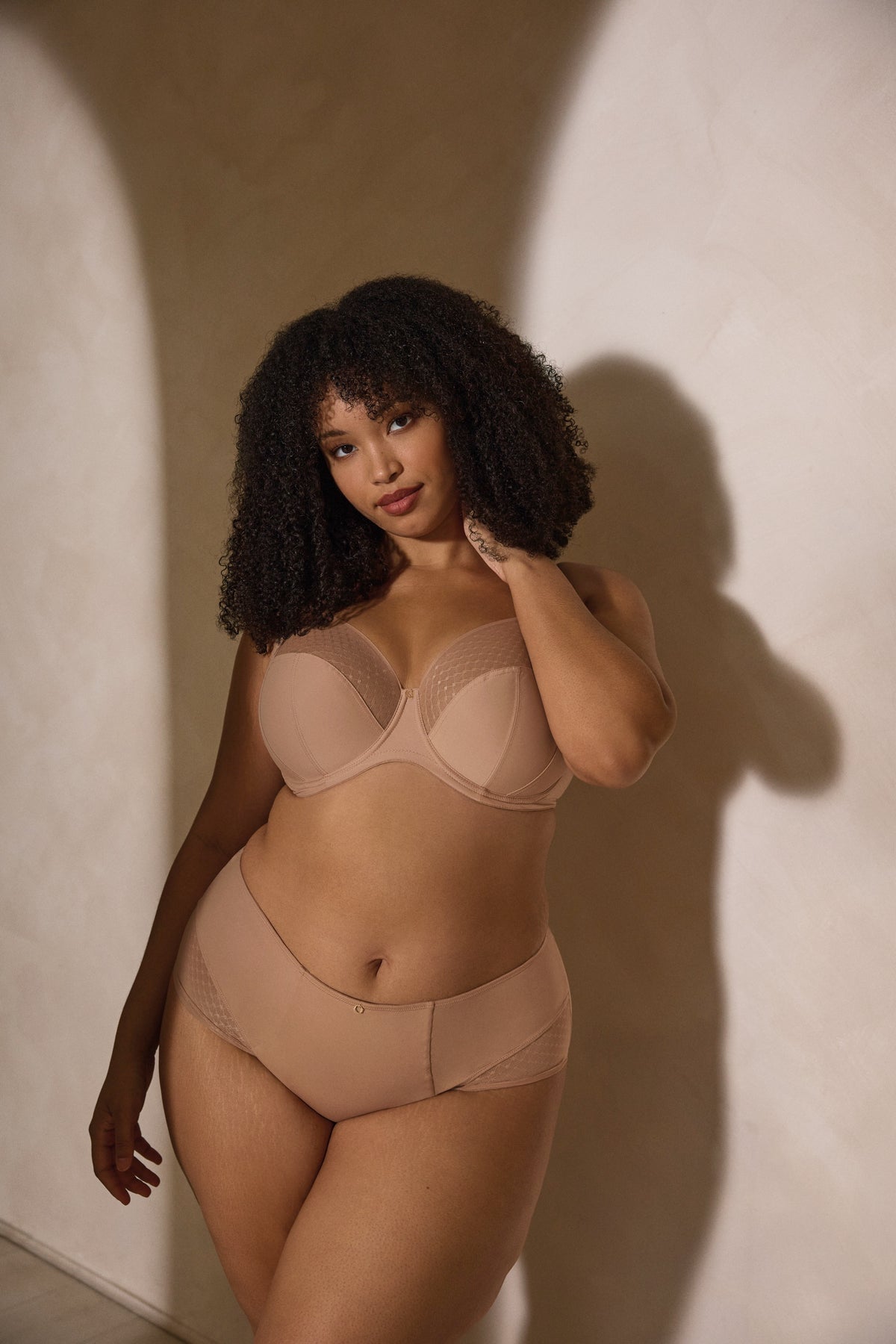 Gray Bliss Full Cup Bra, Hazel